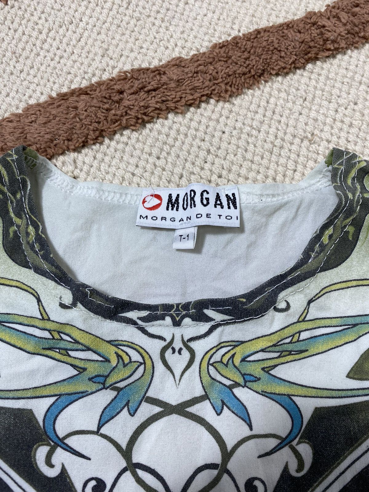 Vintage VINTAGE MORGAN TRYBLE HEARTS STRETCHED TANK TOP Size S / US 4 / IT 40 - 4 Thumbnail