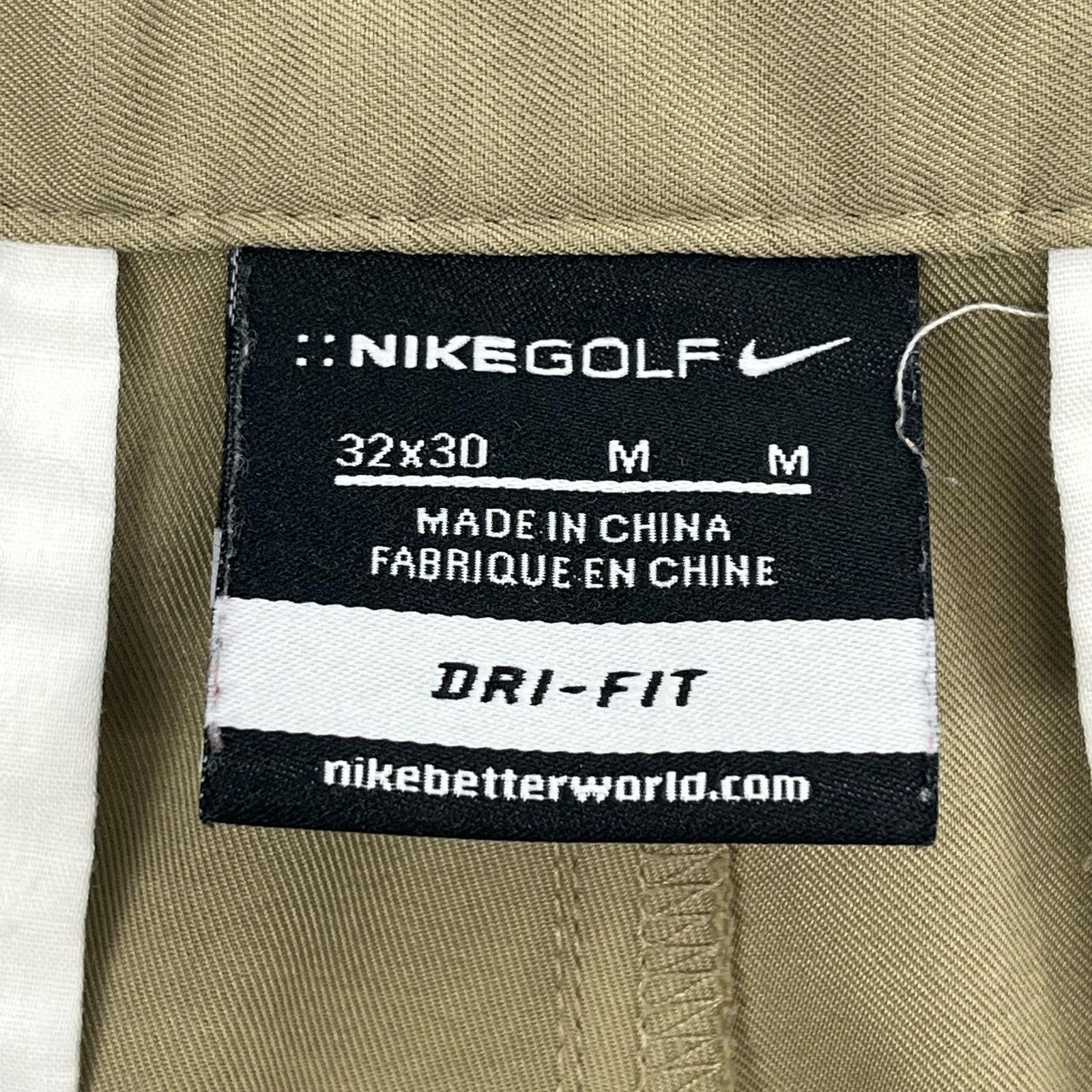 Nike Nike Golf Dri-Fit Tan Khaki Chino Pants 32 Size US 32 / EU 48 - 4 Thumbnail