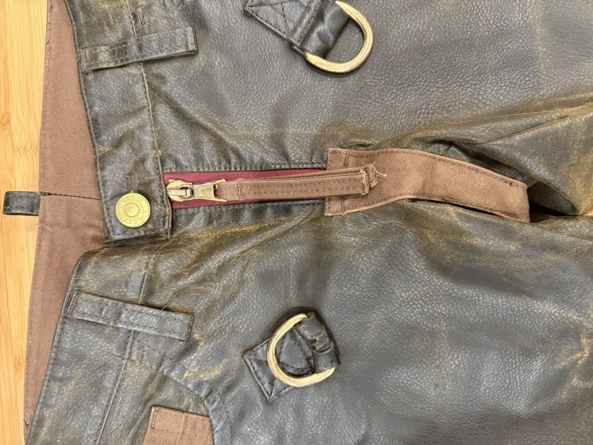 Dsquared2 Dsquared2 Vintage leather pants Size US 33 - 4 Thumbnail