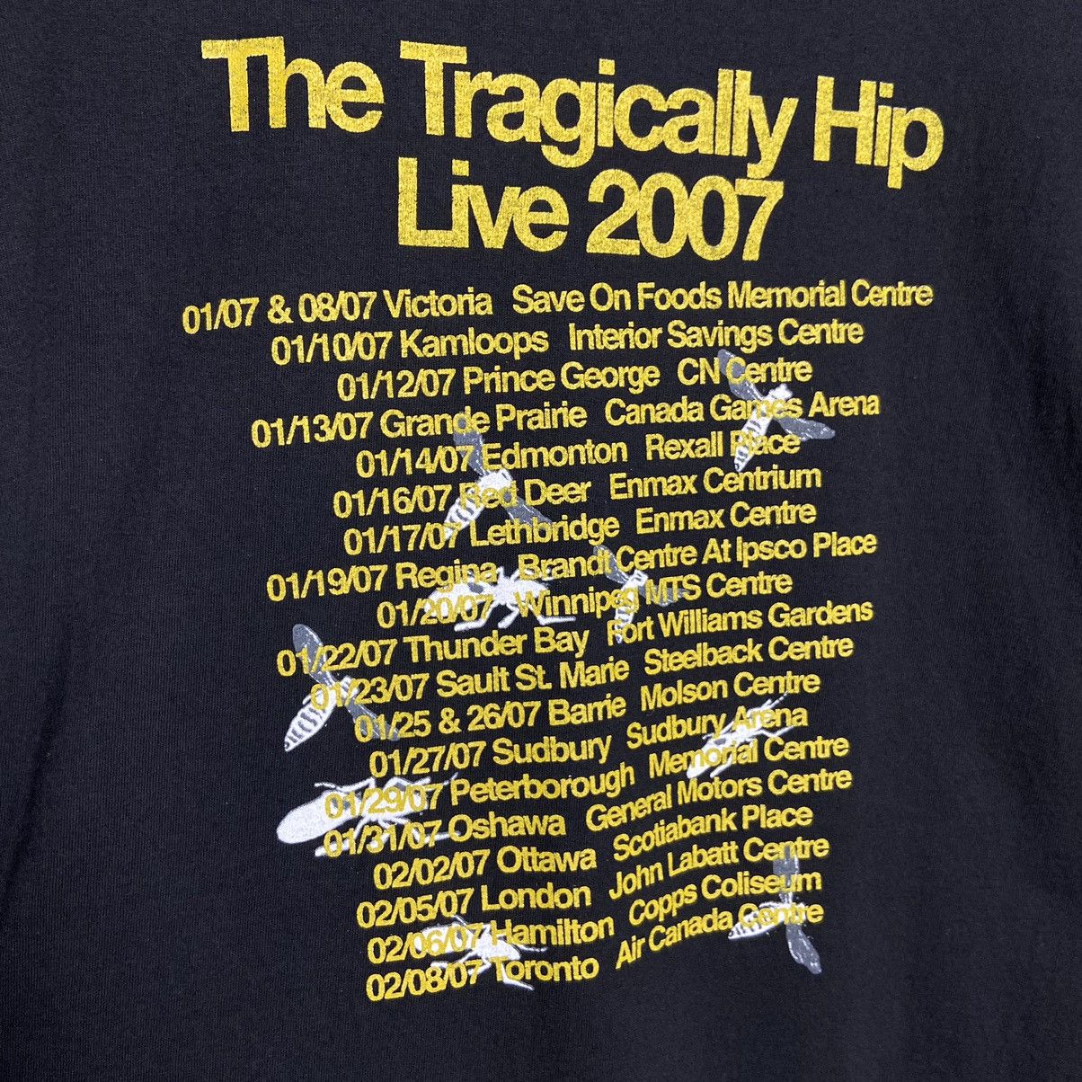 Band Tees Vintage Y2K The Tragically Hip Tour Band Tee Size US L / EU 52-54 / 3 - 4 Thumbnail