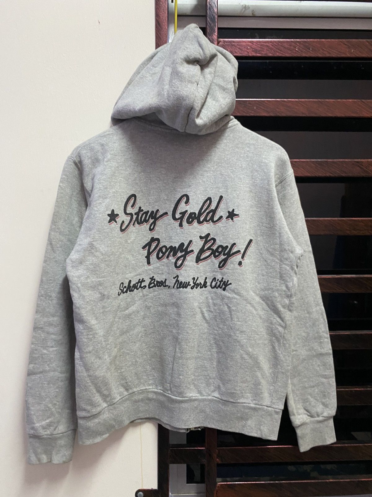 Schott Vintage 2000s Schott Hoodie Size US M / EU 48-50 / 2 - 1 Thumbnail