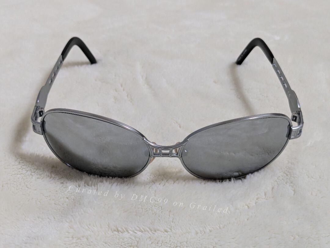 Jean Paul Gaultier Jean Paul Gaultier 90s Silver Sunglasses Size ONE SIZE - 1 Thumbnail