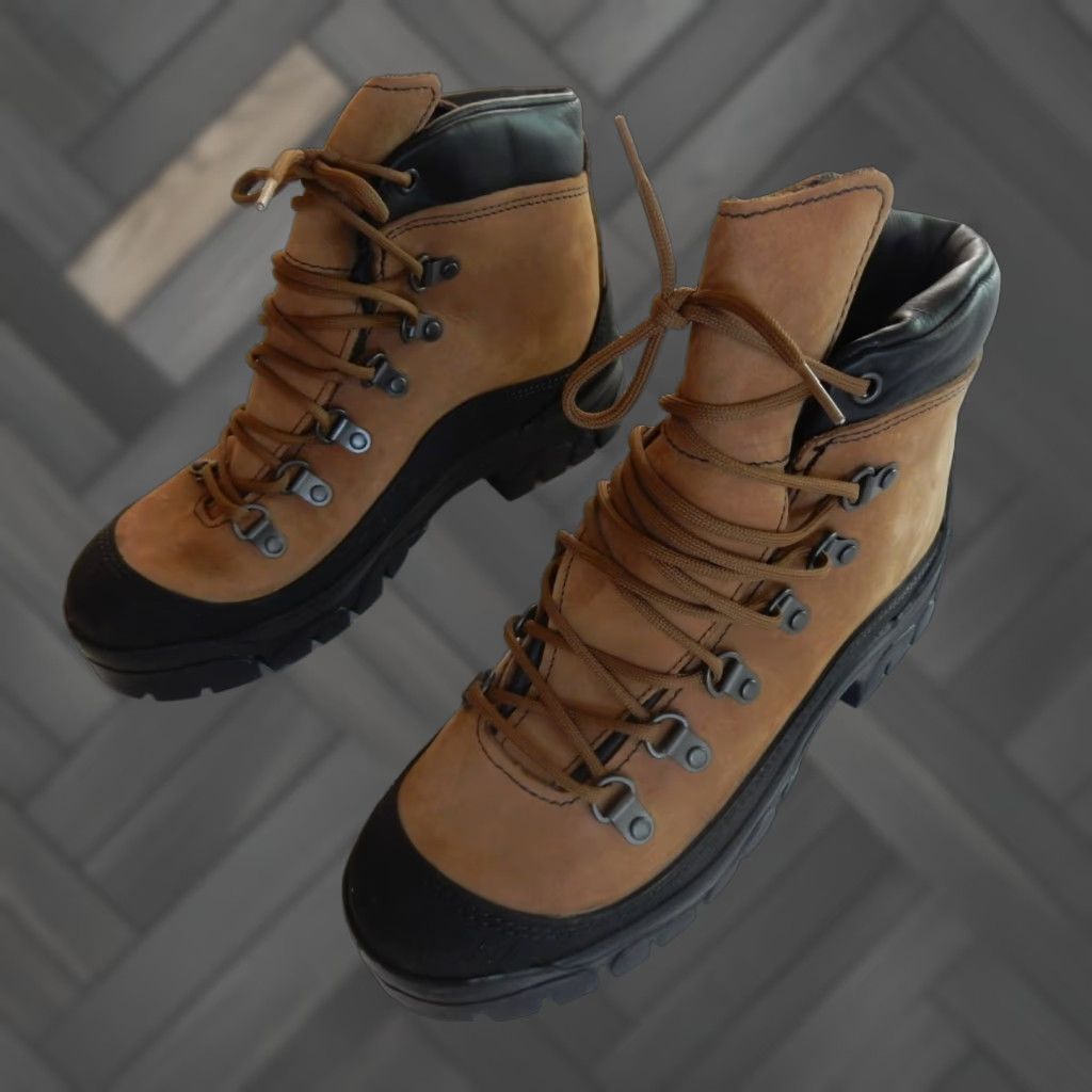 Vintage VINTAGE Bates Men's Hiking Boots Size 7.5 Brown Suede Leather Size US 7.5 / EU 40-41 - 1 Thumbnail