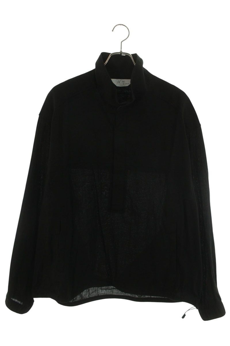 Vintage ANCELLM 26SS Linen Nylon Pullover Long Sleeve Shirt Black Size M Size US M / EU 48-50 / 2 - 1 Thumbnail