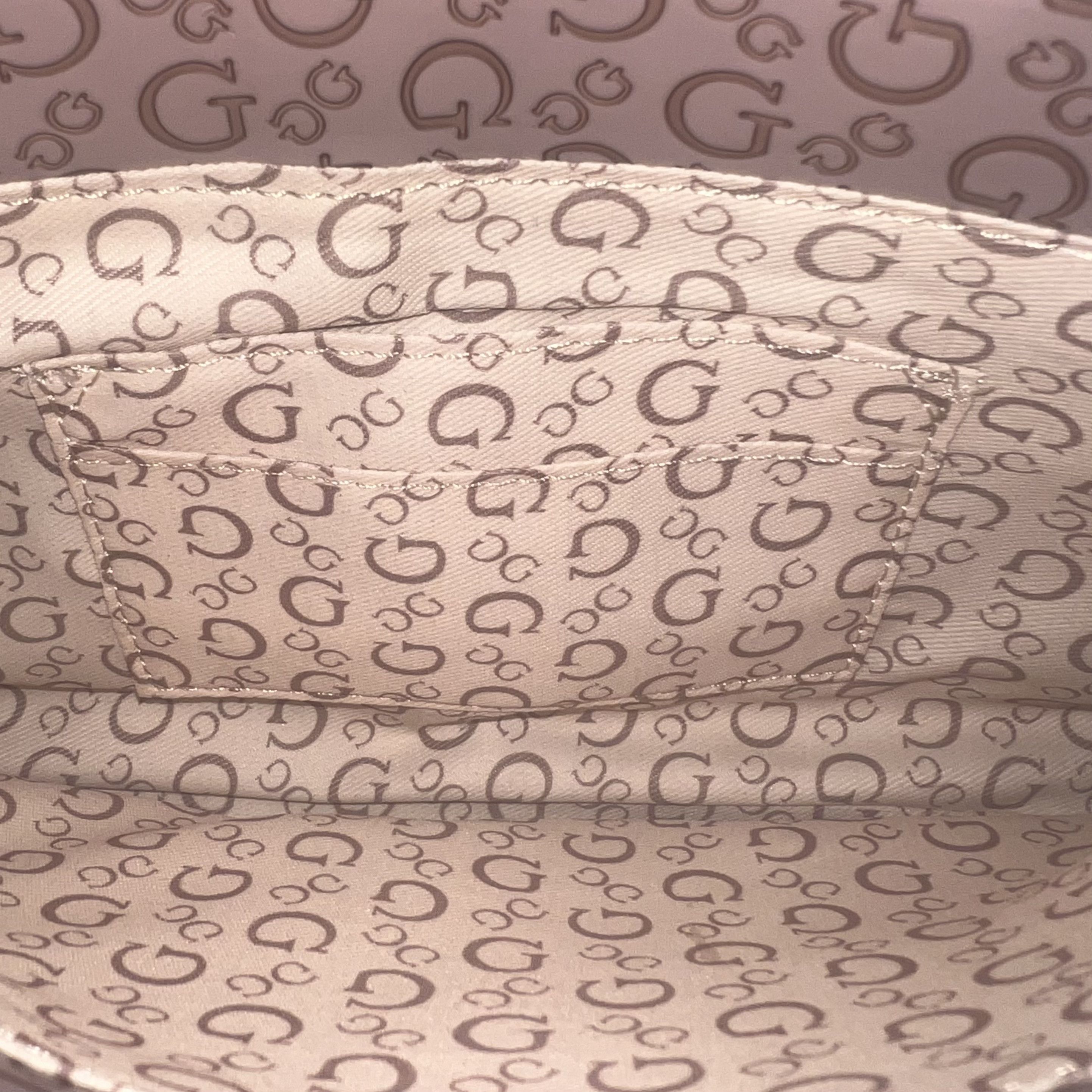 Guess Guess Bethel Signature Top Handle Crossbody Bag - Rose Taupe Size ONE SIZE - 8 Thumbnail