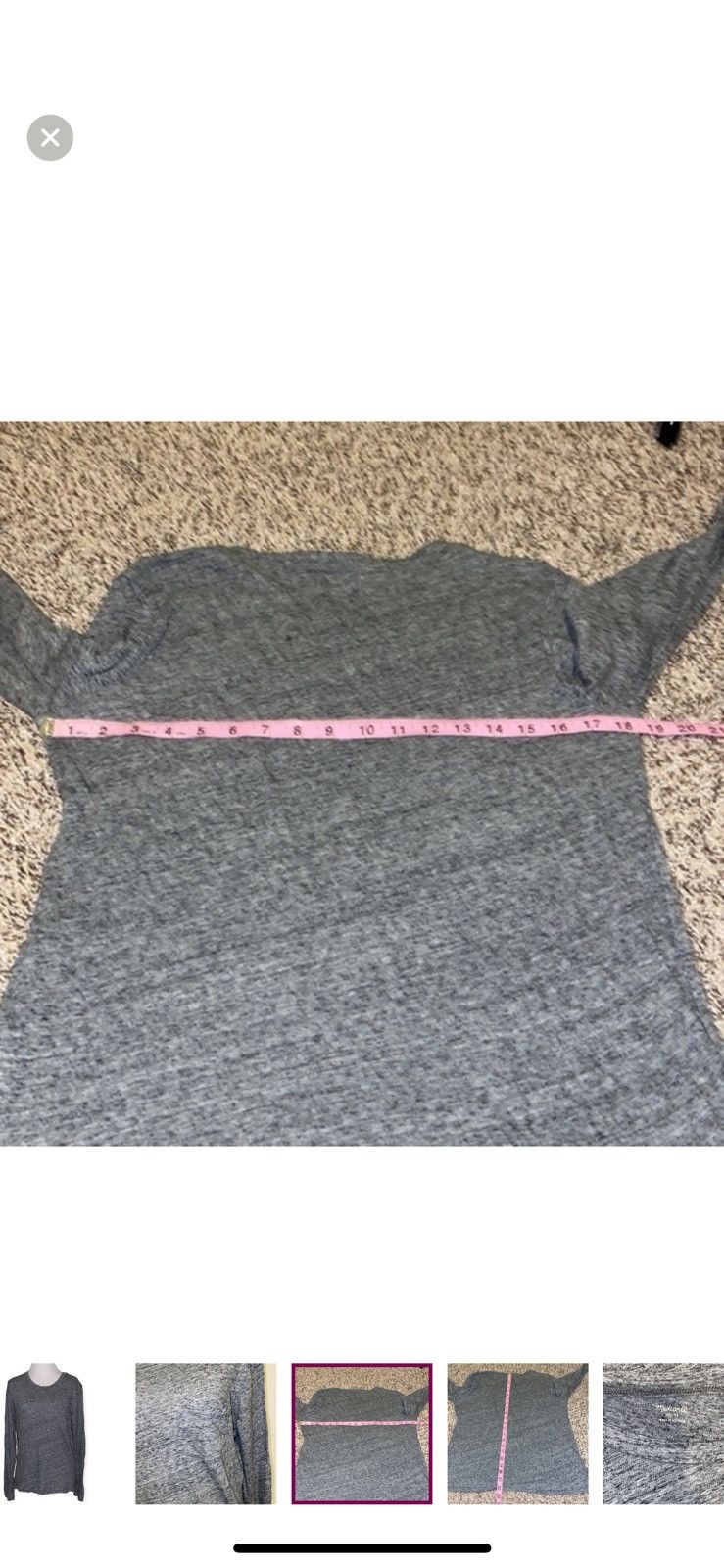 Madewell Madewell medium long sleeved crewneck tee Size M / US 6-8 / IT 42-44 - 6 Thumbnail