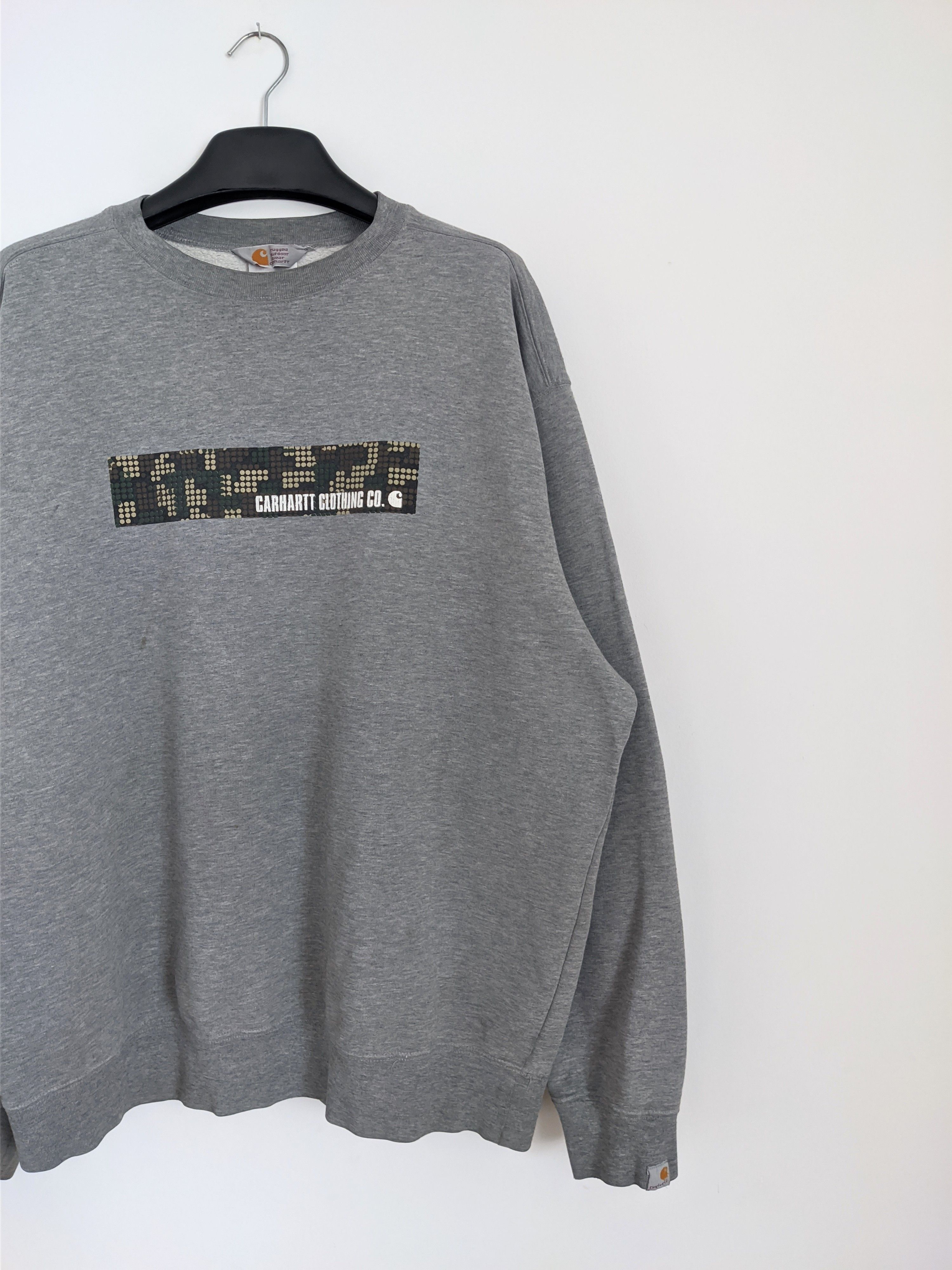 Carhartt Vintage Carhartt sweatshirt big logo y2k Size US XXL / EU 58 / 5 - 4 Thumbnail