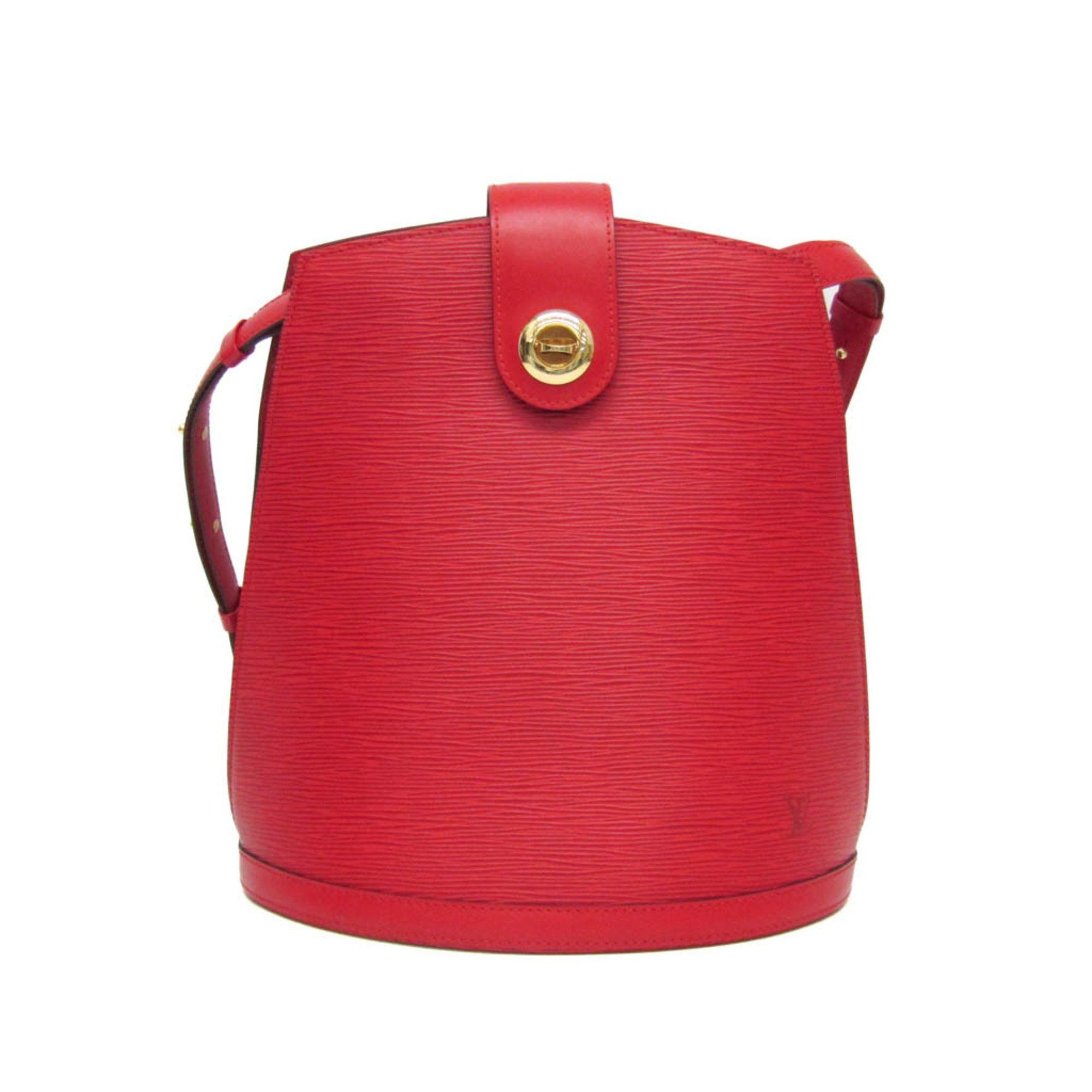 Louis Vuitton Epi Cluny M52257 Women's Shoulder Bag Castilian Red