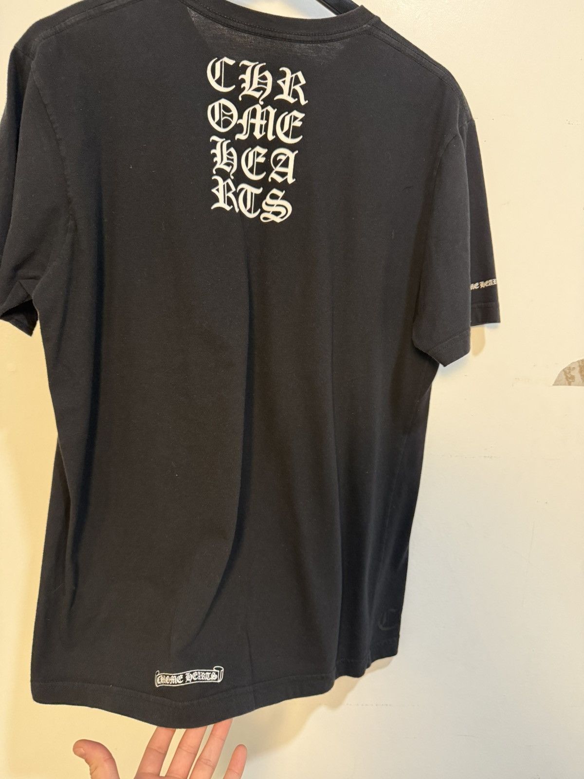 Chrome Hearts Chrome Hearts Horseshoe eye chart tee Size US L / EU 52-54 / 3 - 6 Thumbnail