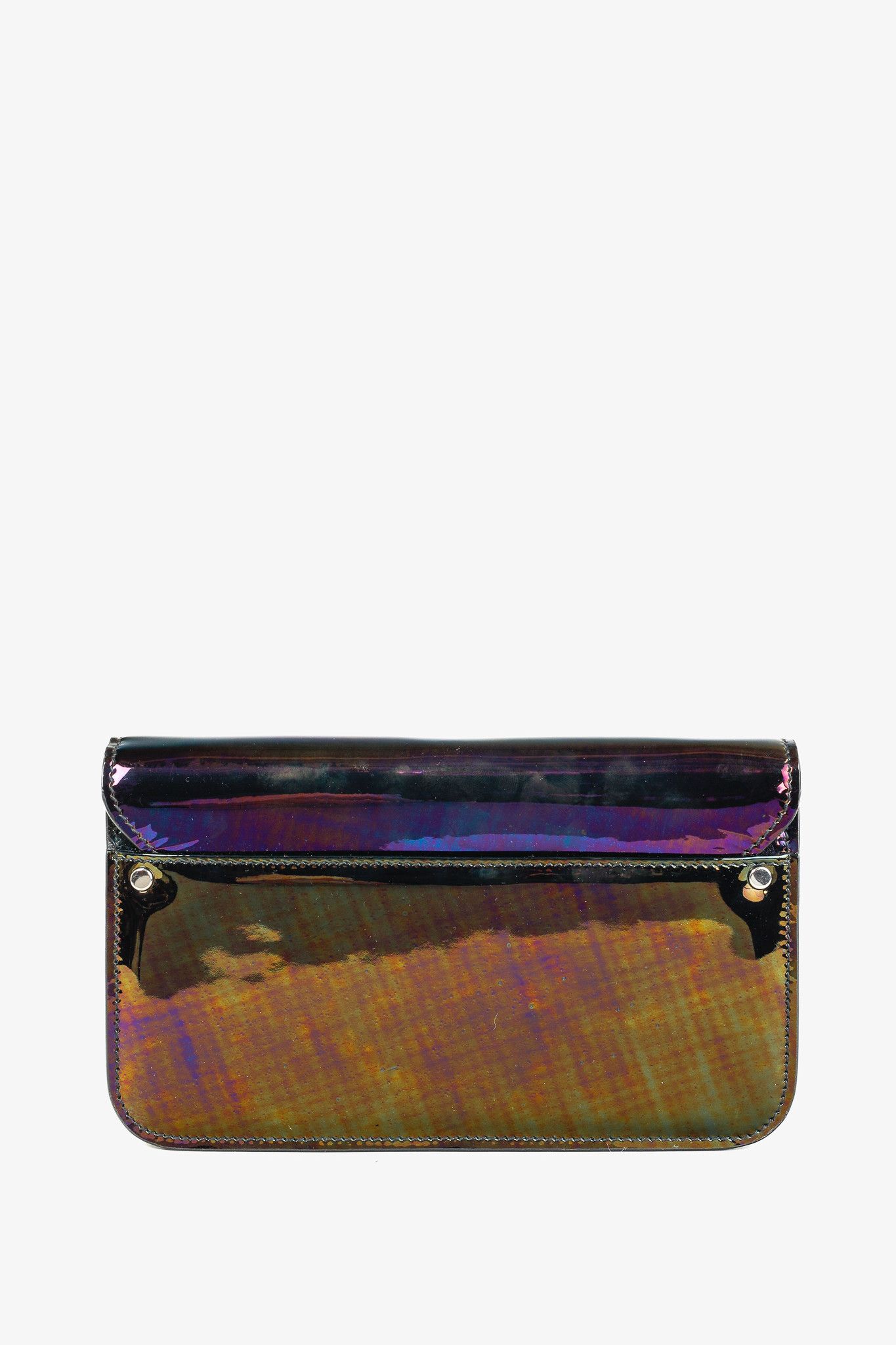 Proenza Schouler Proenza Schouler PS11 Oil Slick Leather Chain Wallet Size ONE SIZE - 4 Thumbnail