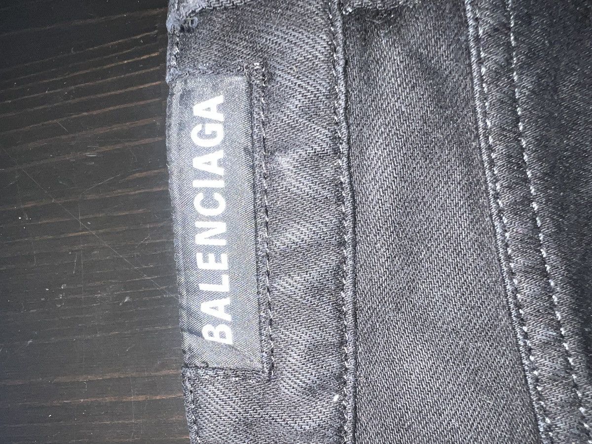 Balenciaga Balenciaga Slim Fit Jeans (Black) Size US 32 / EU 48 - 8 Thumbnail