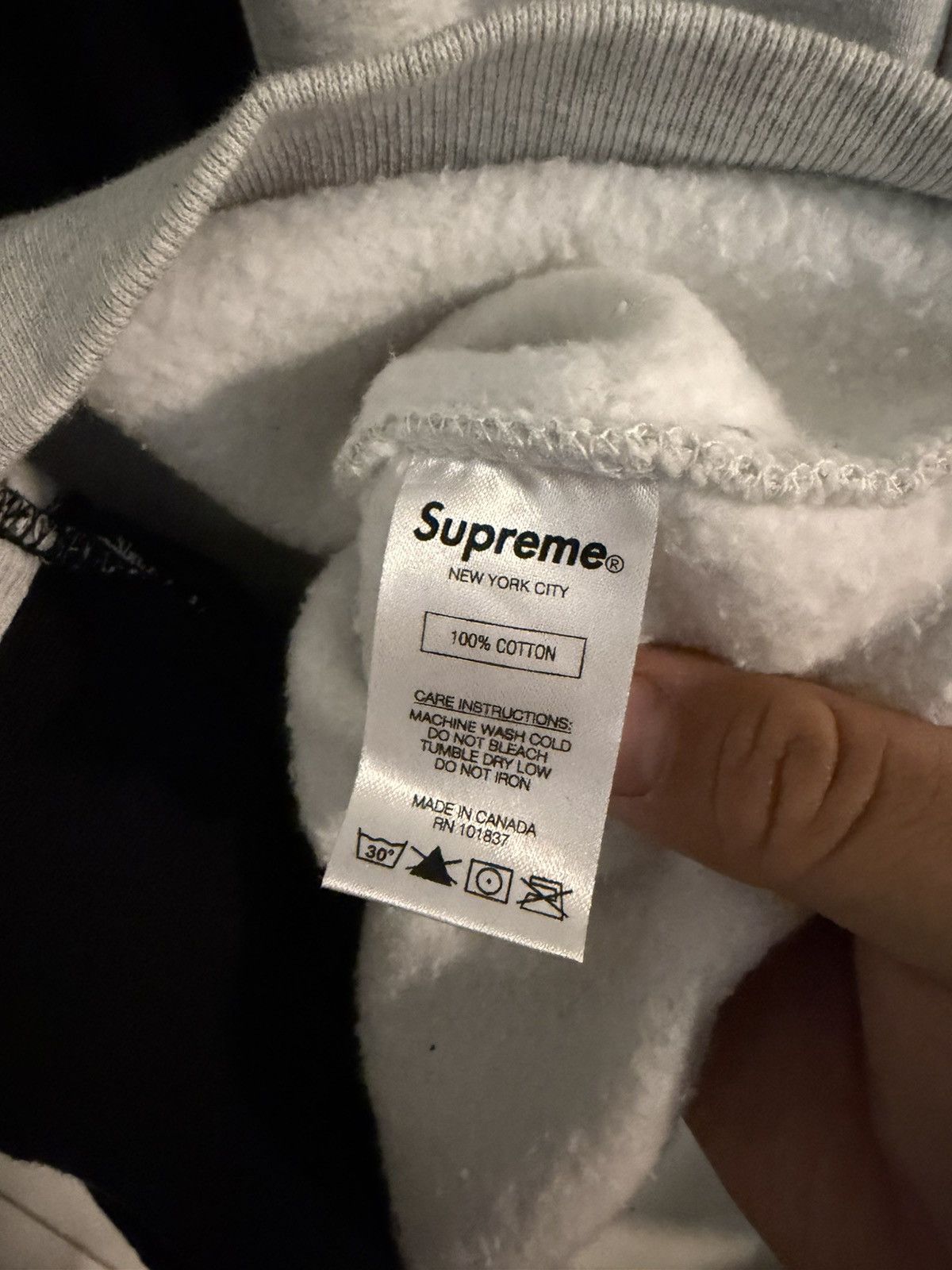 Supreme Supreme Split Two Tone Crewneck Size US L / EU 52-54 / 3 - 6 Thumbnail