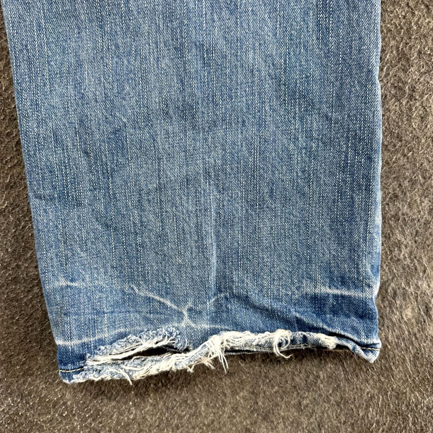 American Eagle Outfitters American Eagle Outfitters Jeans Men 32x36 Blue Bootcut Stretch Distressed 5-Pocket Denim Size US 32 / EU 48 - 6 Thumbnail
