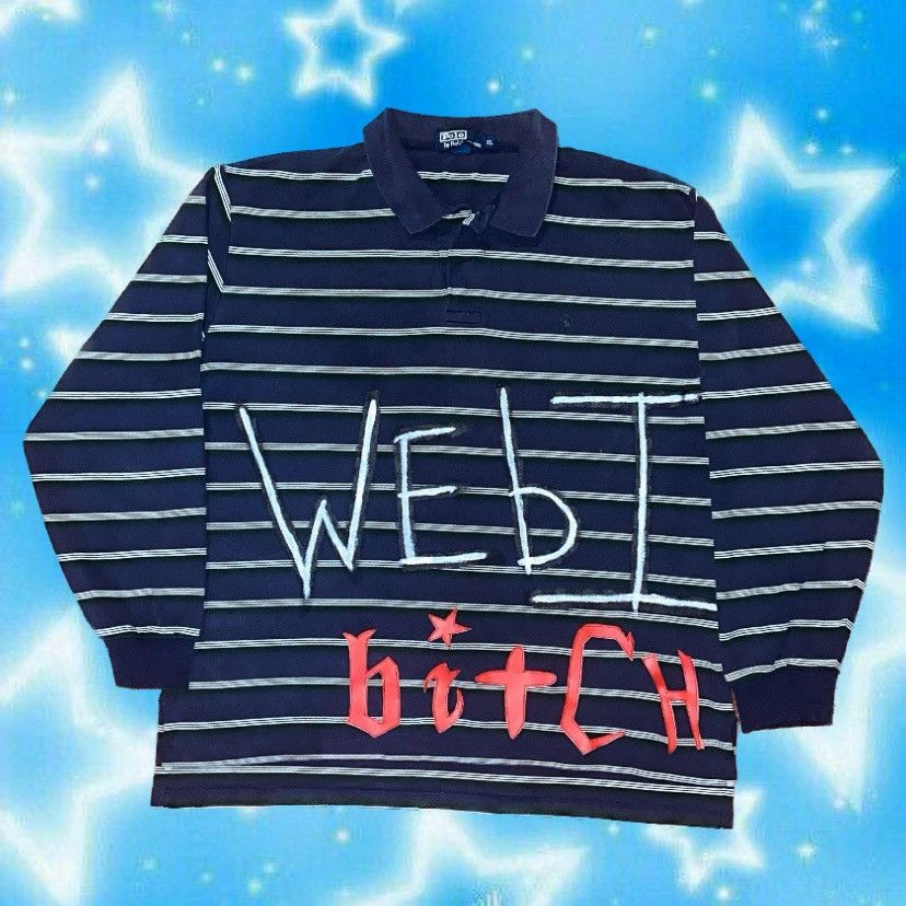 Polo Ralph Lauren Frank Gator “POLO BXTCH” long sleeve polo Size US M / EU 48-50 / 2 - 1 Preview