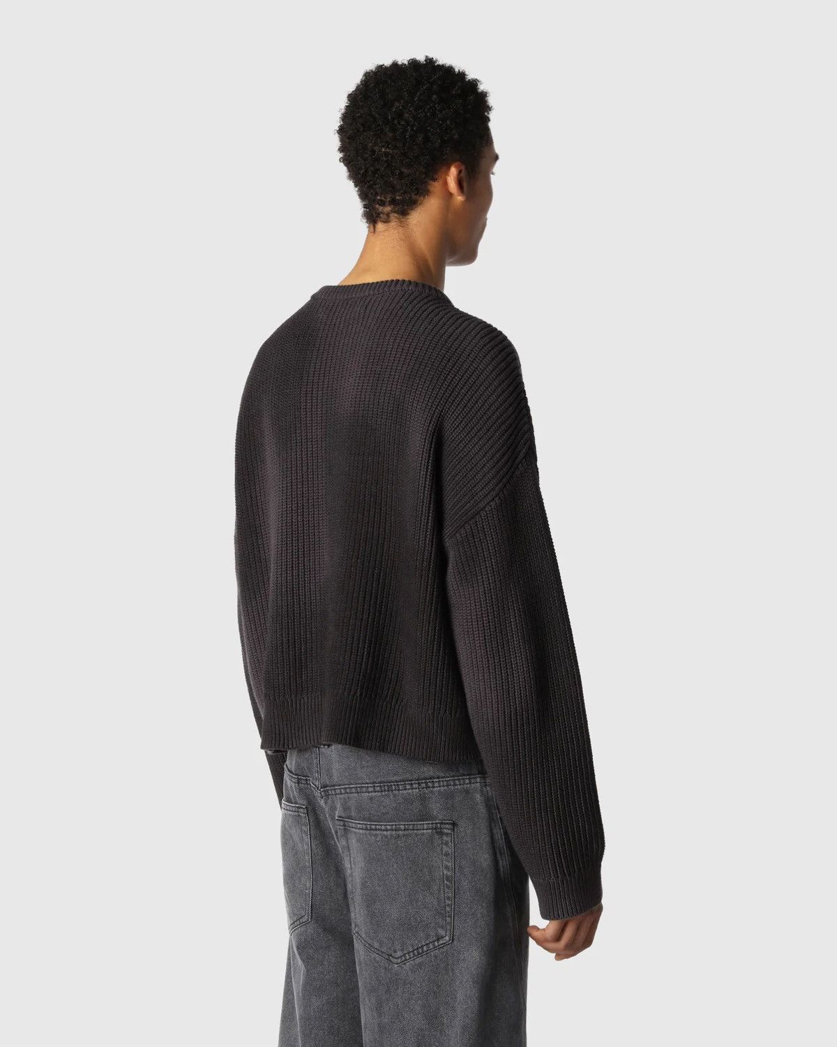 Lac Demure 'PEROZ' DYED SWEATER ONYX Size US M / EU 48-50 / 2 - 3 Thumbnail