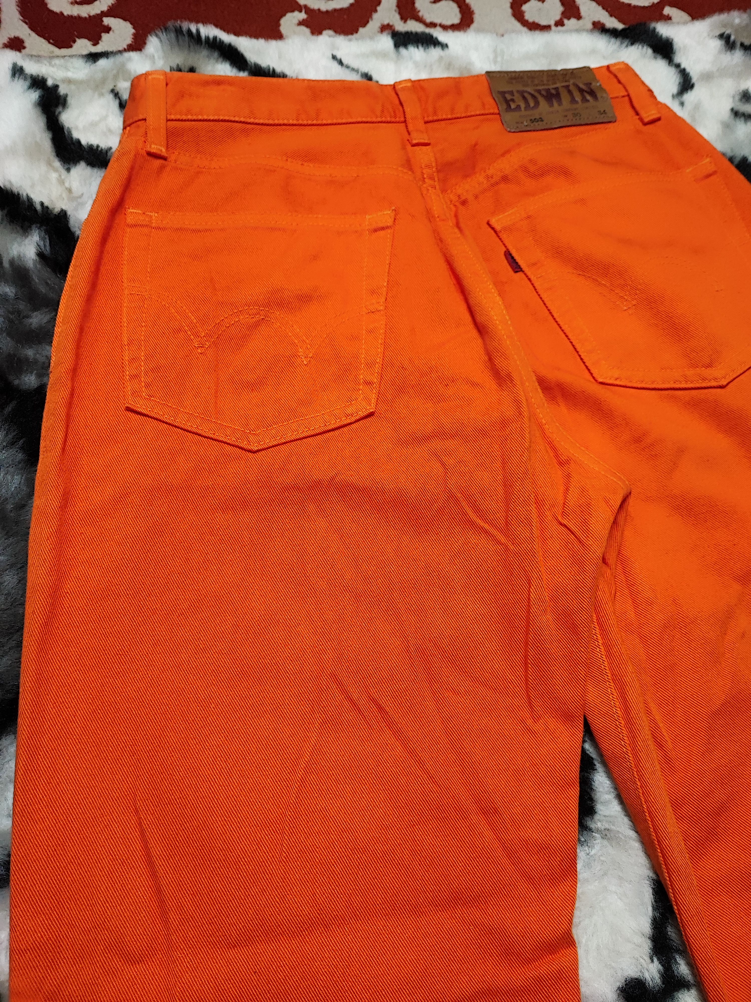 Edwin Vintage Orange Jeans by Edwin Japan Size US 28 / EU 44 - 13 Thumbnail