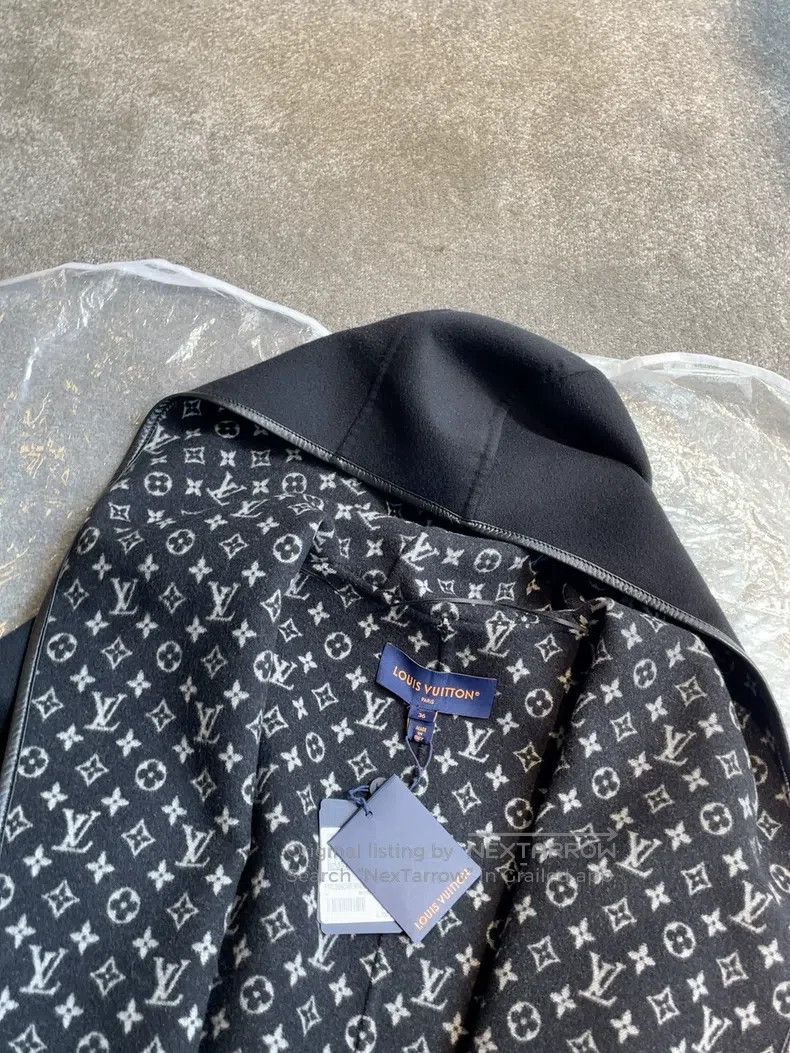 Louis Vuitton Louis Vuitton Black bathrobe coat Size XS / US 0-2 / IT 36-38 - 3 Thumbnail