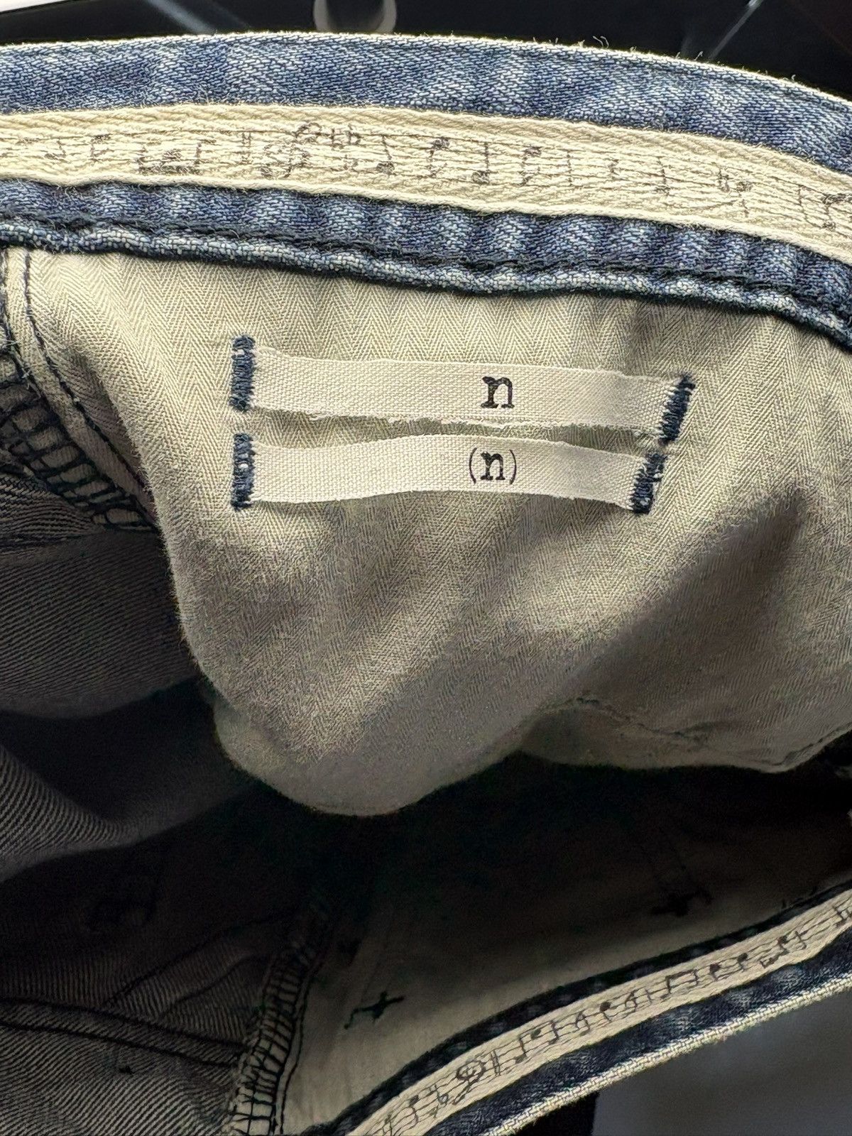 Number (N)ine Number (N)ine Grunge Denim Pants Size US 32 / EU 48 - 7 Thumbnail