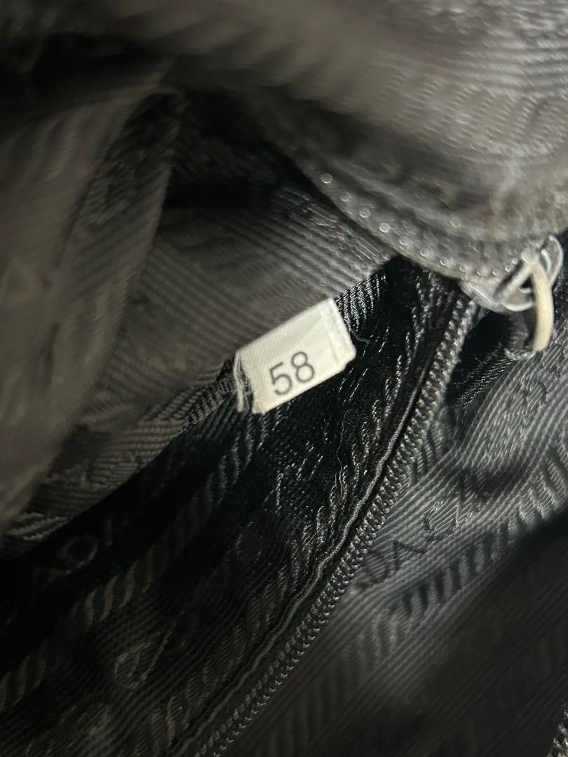 Prada Prada - Shoulder Bag Triangle Plate Black Nylon Crossbody Size ONE SIZE - 9 Thumbnail