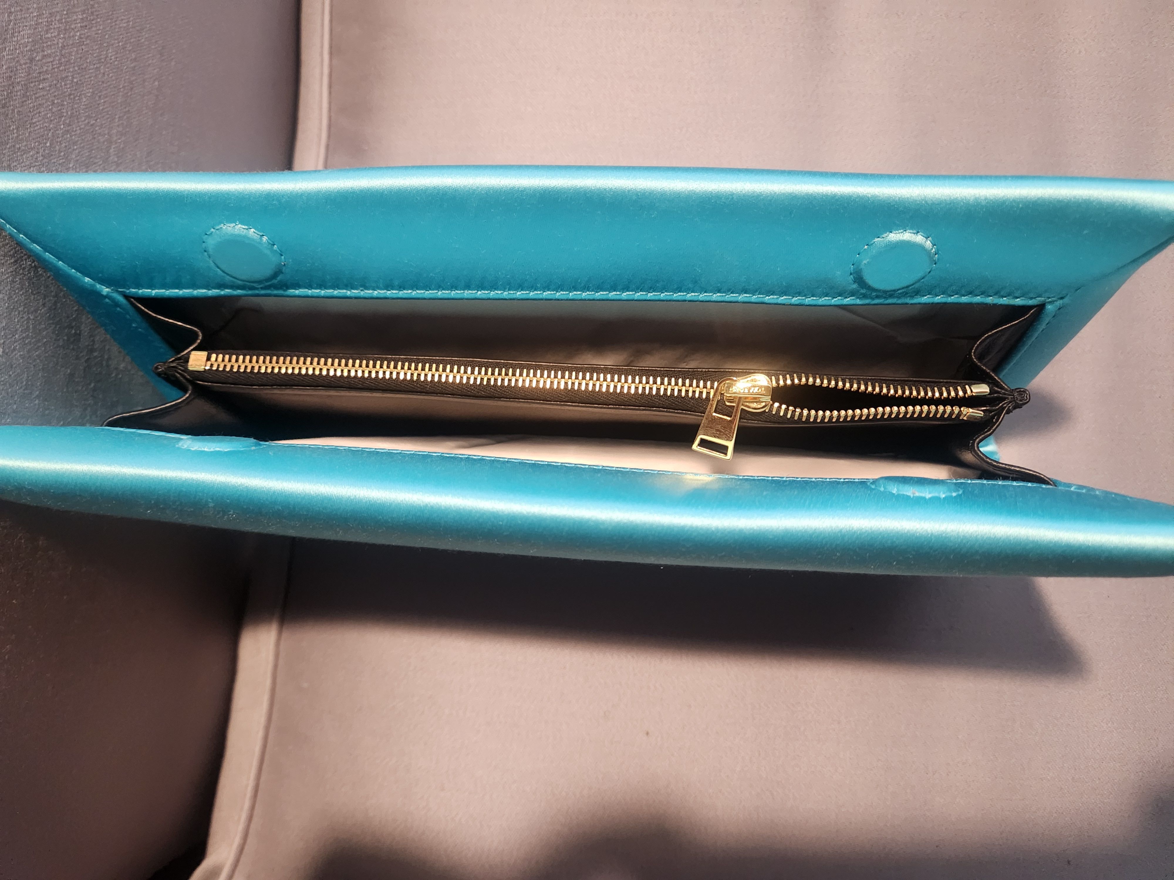 Tom Ford Ava satin clutch Size ONE SIZE - 3 Thumbnail