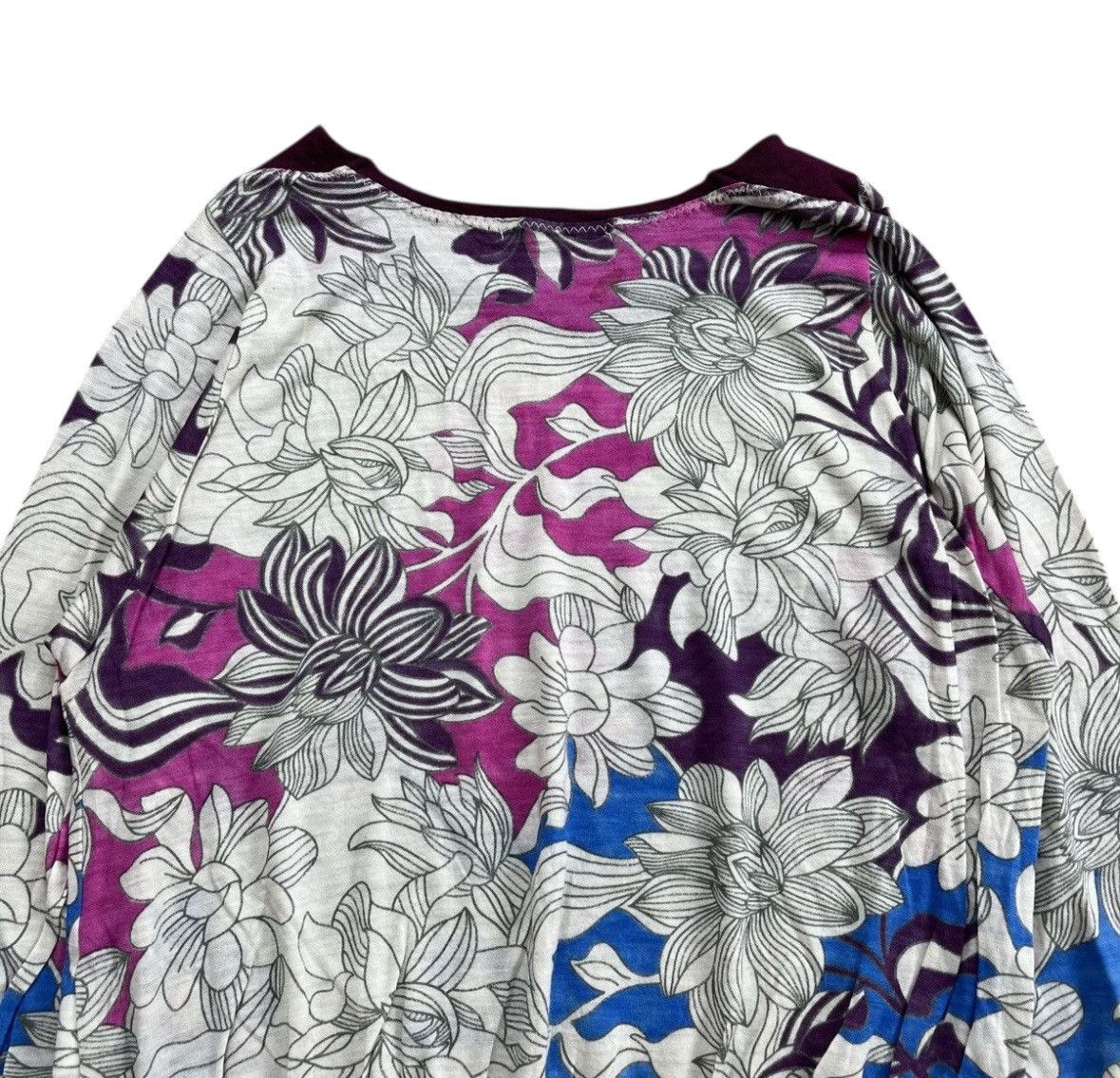 Issey Miyake 2000s Tsumori Chisato by Issey Miyake LongSleeve Blouse Size US M / EU 48-50 / 2 - 4 Thumbnail