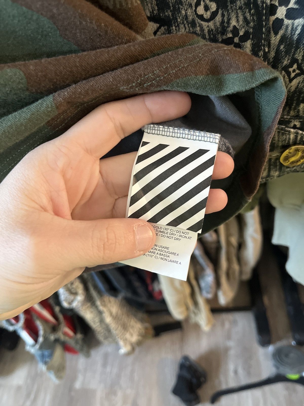 Off-White Off White “Impressionism” Tee- Size Small Size US S / EU 44-46 / 1 - 6 Thumbnail