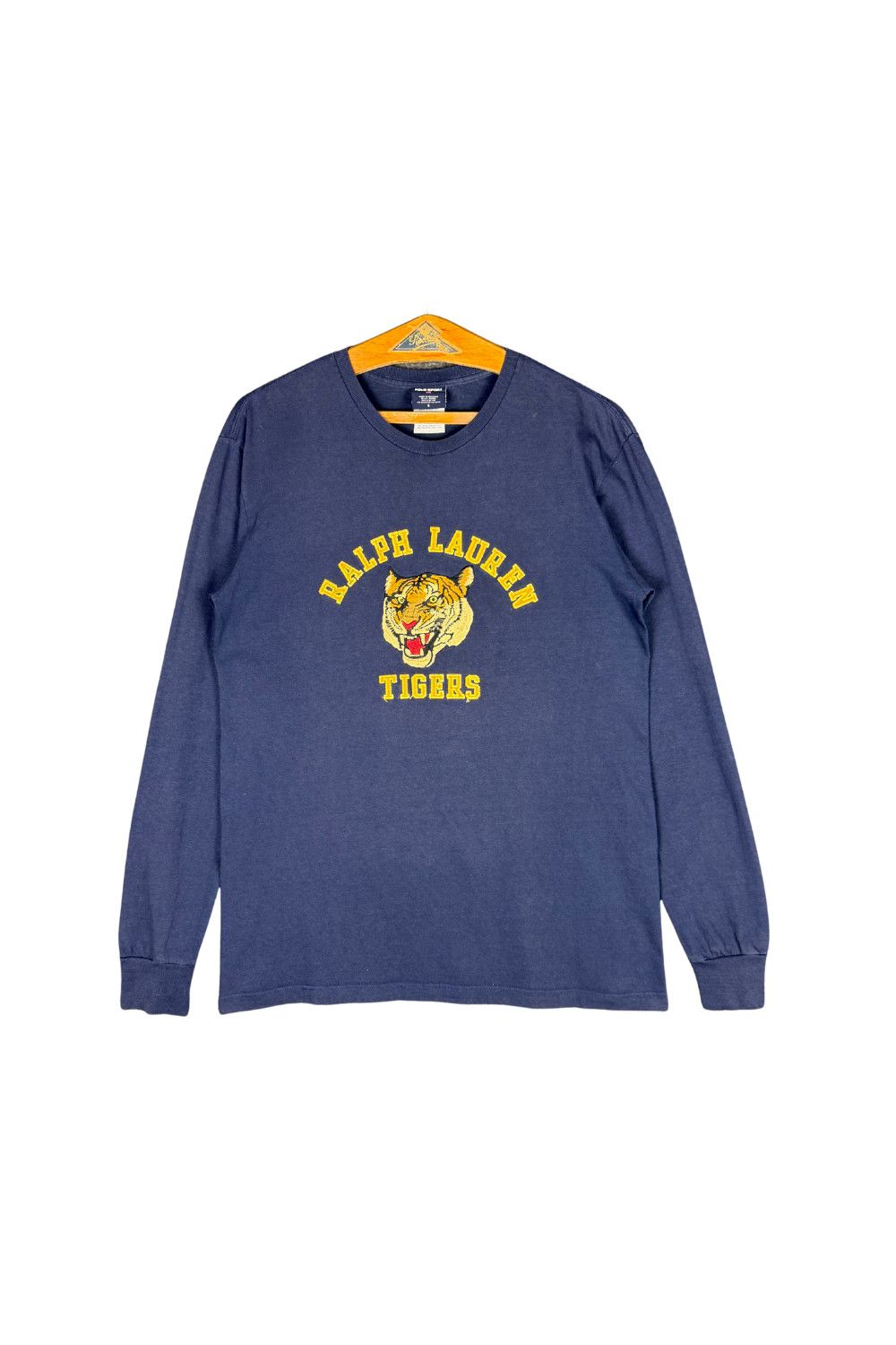 Polo Ralph Lauren Polo Ralph Lauren Tiger Head Chenille Patch L/S Tee Size US S / EU 44-46 / 1 - 6 Thumbnail