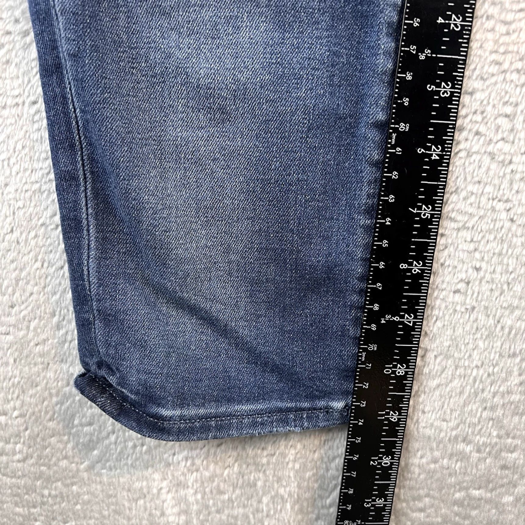 Banana Republic Banana Republic Travel Jean Slim Fit Mens 32x32 Blue Stretch 5-Pocket Jeans Size US 32 / EU 48 - 7 Thumbnail