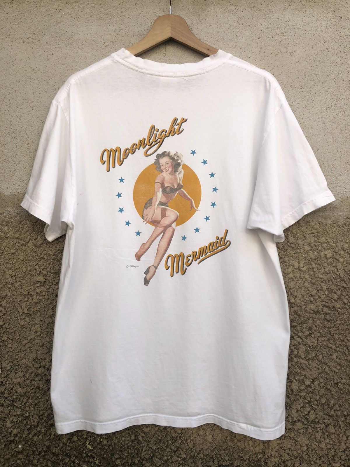 Buzz Rickson's × Toyo Enterprises × Vintage Vintage Buzz Rickson Toyo Enterprises Tshirt Distressed Size US L / EU 52-54 / 3 - 1 Thumbnail