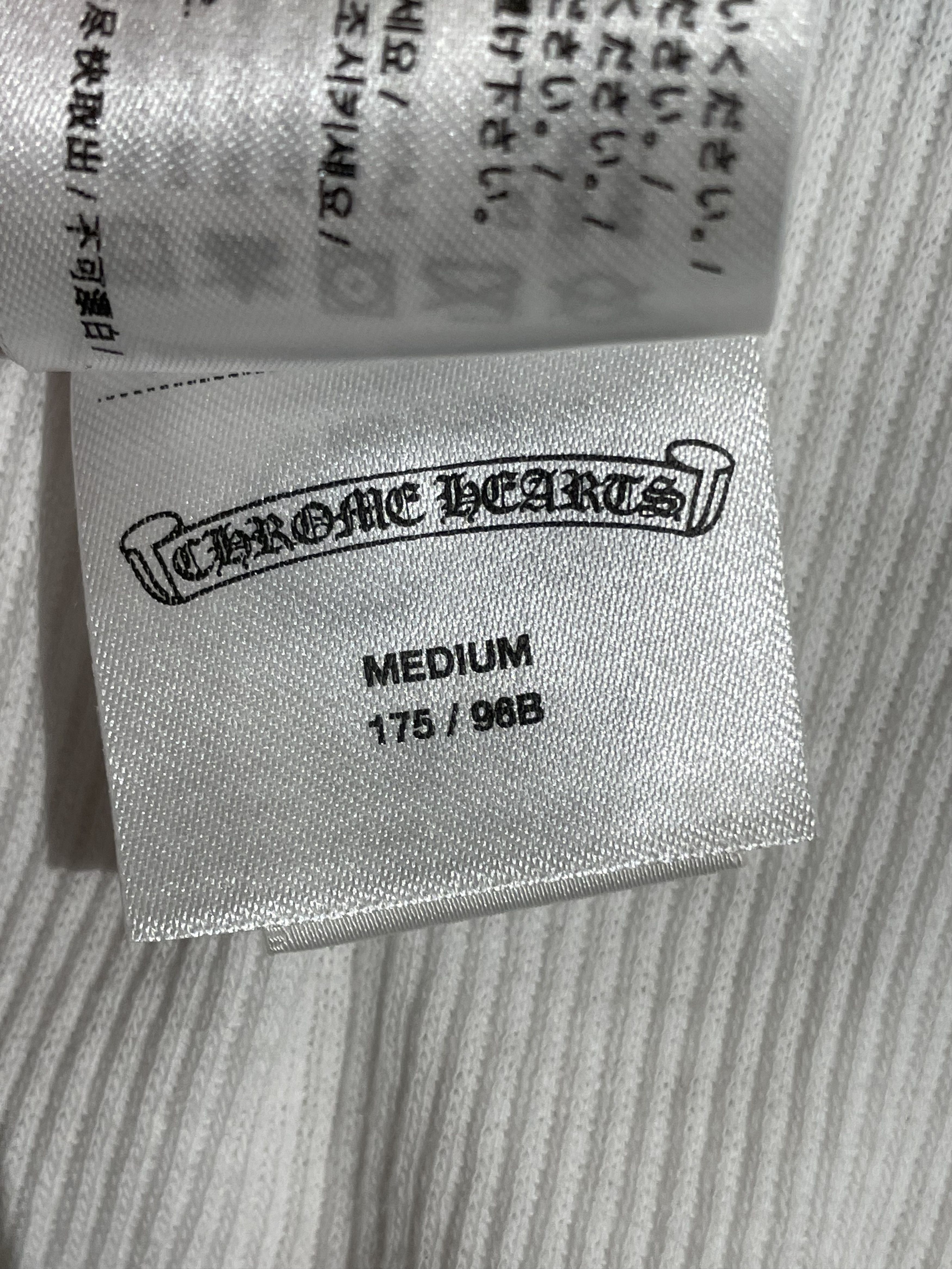 Chrome Hearts Chrome Hearts LOVE U Vine Heart White Rib Tank Top Size M / US 6-8 / IT 42-44 - 11 Thumbnail