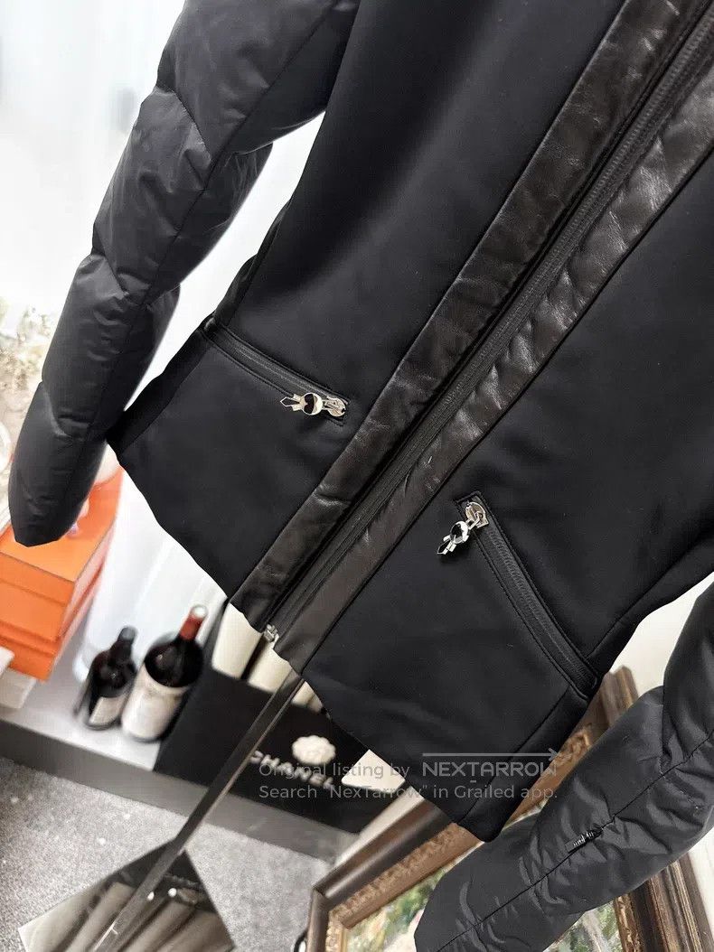 Fendi Fendi Black Mink Fur Collar Ski Jacket, Karl Lagerfeld Log Size XS / US 0-2 / IT 36-38 - 2 Thumbnail