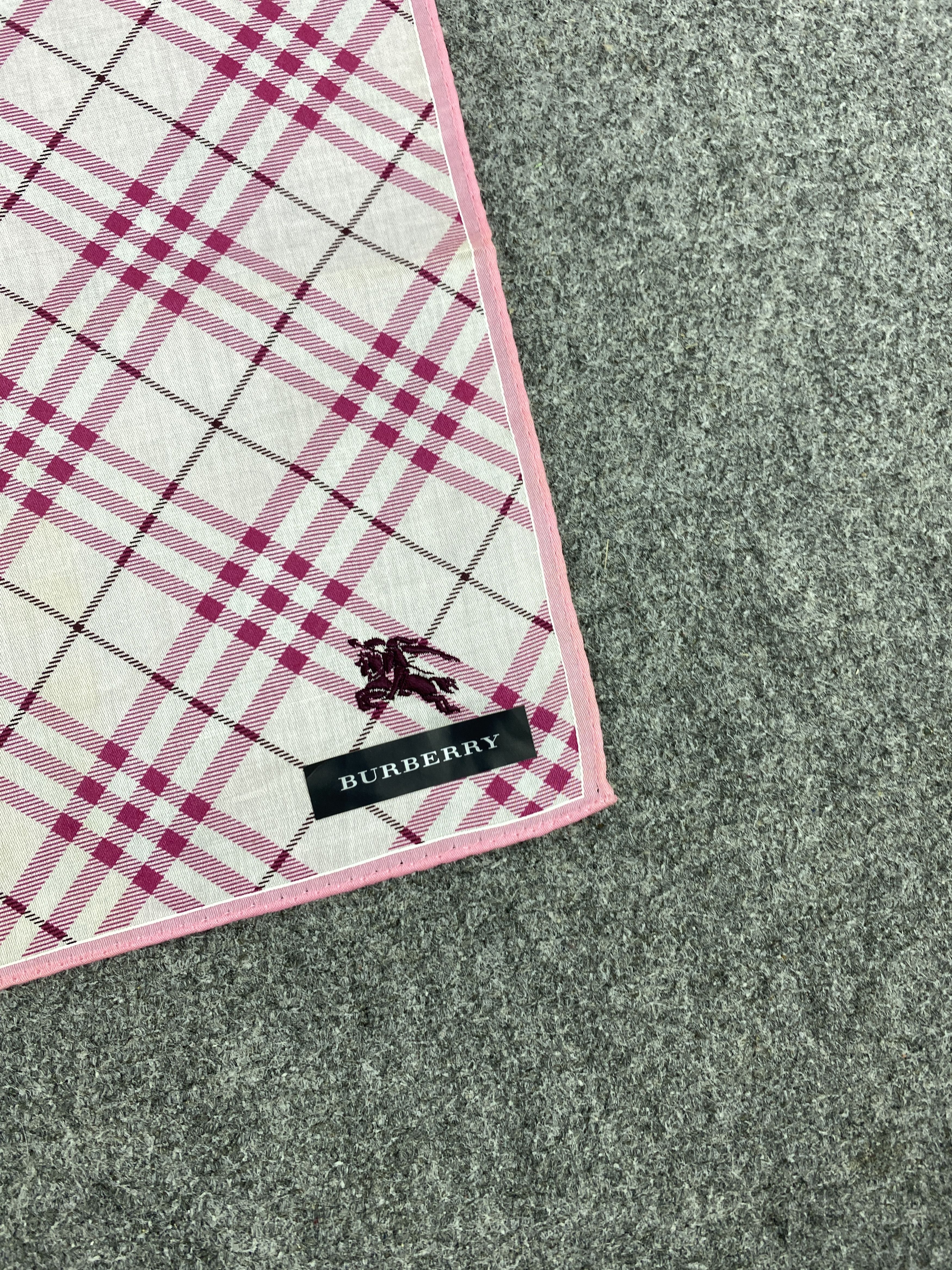 Burberry Vintage Burberry Handkerchief / Neckerchief KT0257 Size ONE SIZE - 6 Thumbnail