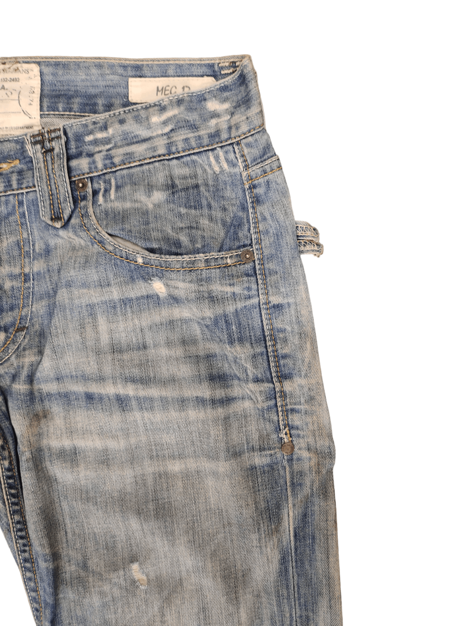 Taverniti Vintage Taverniti Jeans Distressed Faded Denim Jeans Size US 30 / EU 46 - 15 Thumbnail