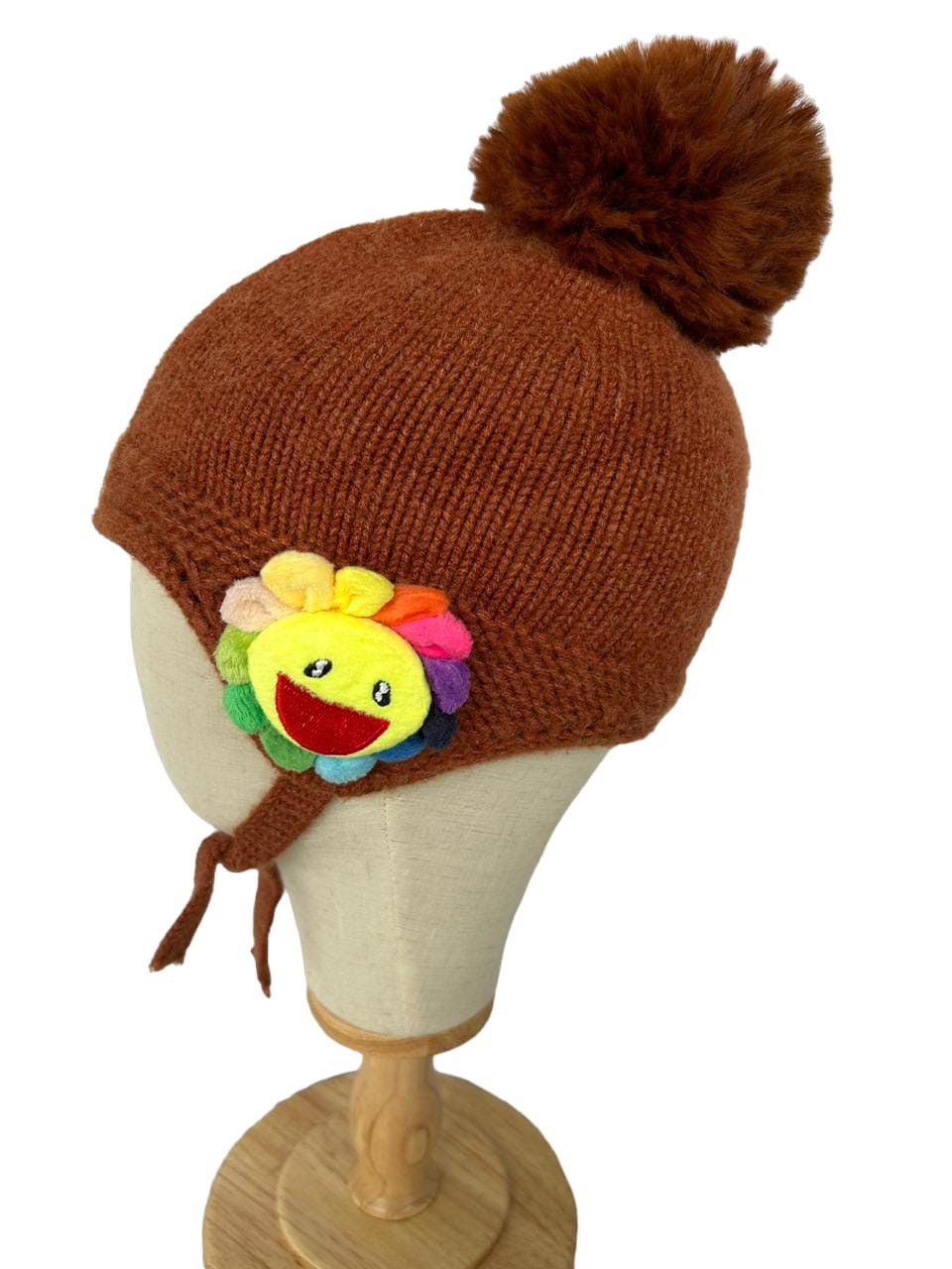 Japanese Brand × Kapital × Vintage Takashi Murakami Rainbow Flower Beanie Hats 🌼 Size ONE SIZE - 2 Thumbnail