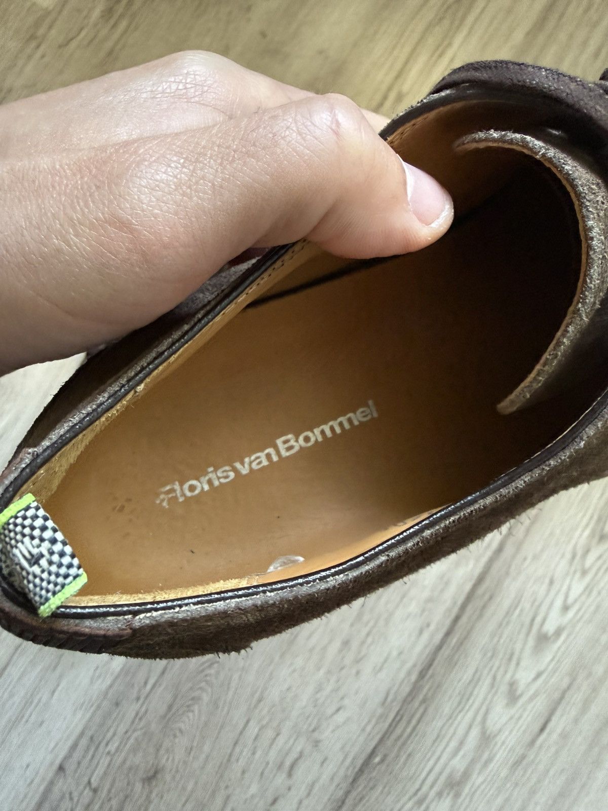 Floris van Bommel Floris van Bommel Suede Derby Shoes Neon Lug Sole 42 Size US 9 / EU 42 - 7 Thumbnail