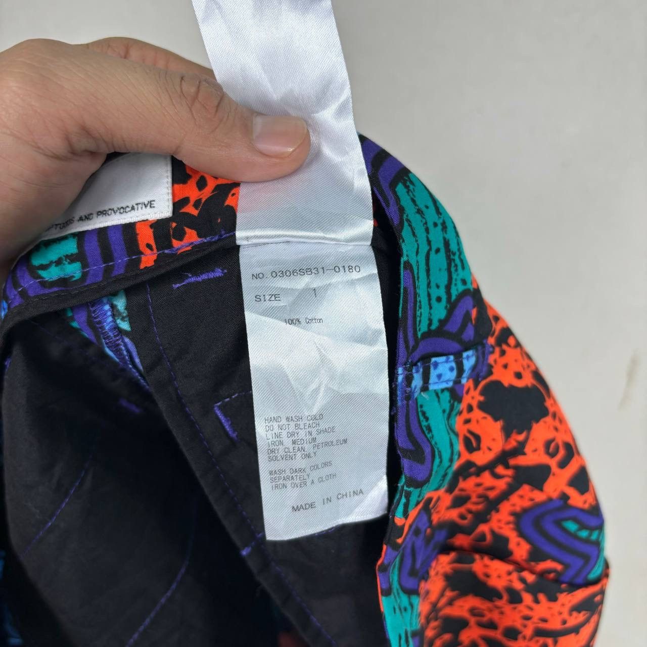 SLY SLY Japan Graphic Print Shorts Size 1 Geometric Pattern Size US 28 / EU 44 - 7 Thumbnail