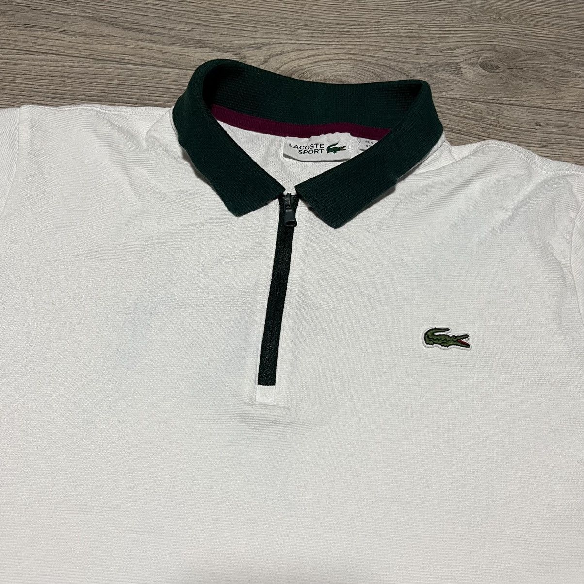 Lacoste Lacoste T-shirt Polos White Size US M / EU 48-50 / 2 - 2 Thumbnail