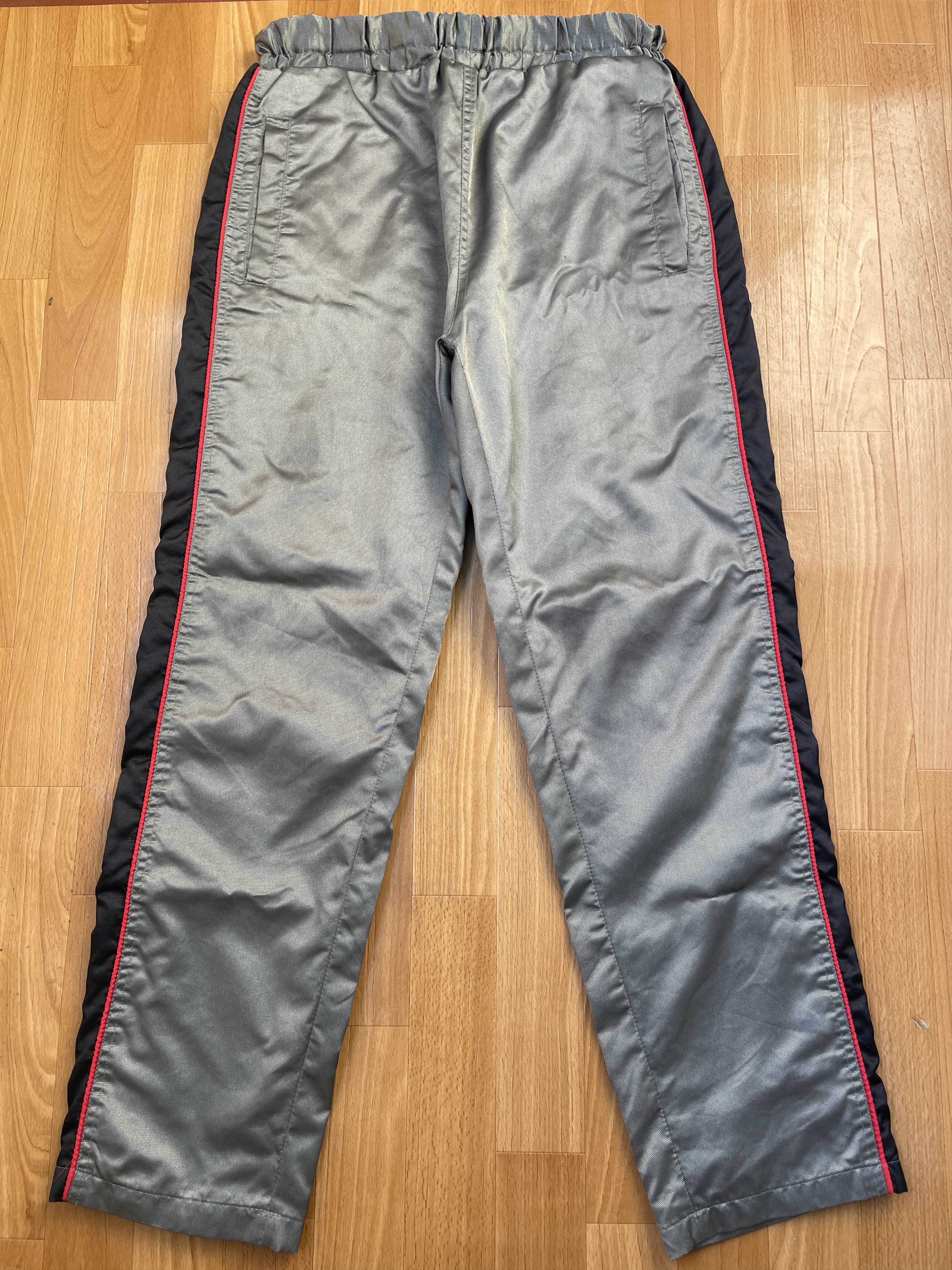 Wu-Tang Clan WU WEAR pants Wu-Tang Clan shiny vintage hip hop track 90s S Size US 30 / EU 46 - 2 Thumbnail