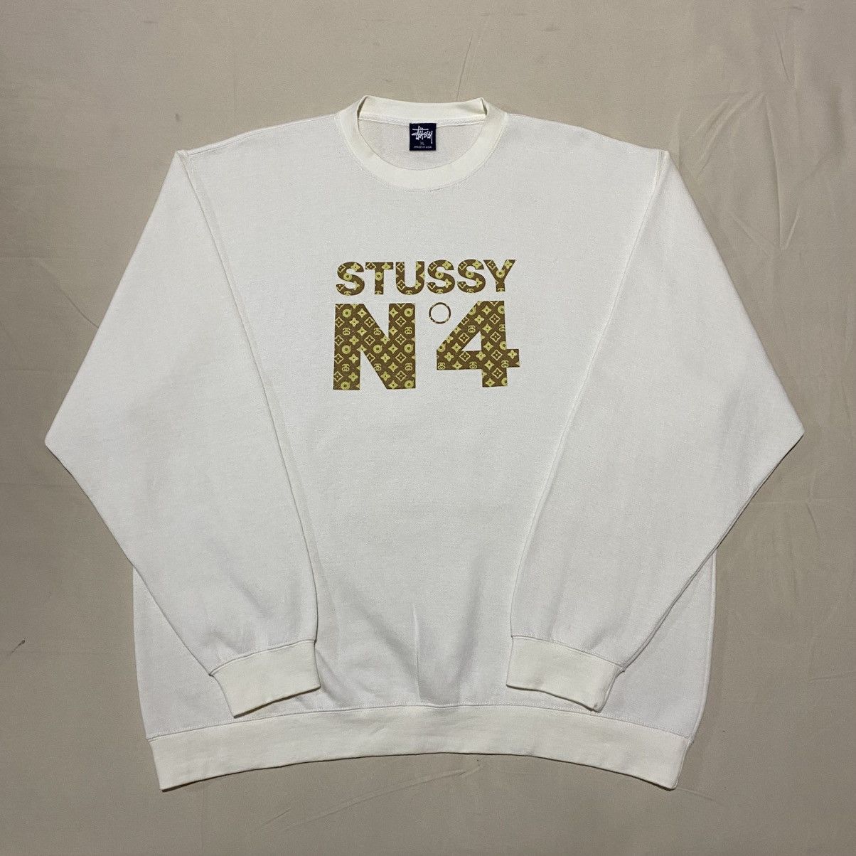 Stussy Vintage Stussy N4 Sweatshirt Crewneck Size US XL / EU 56 / 4 - 1 Thumbnail