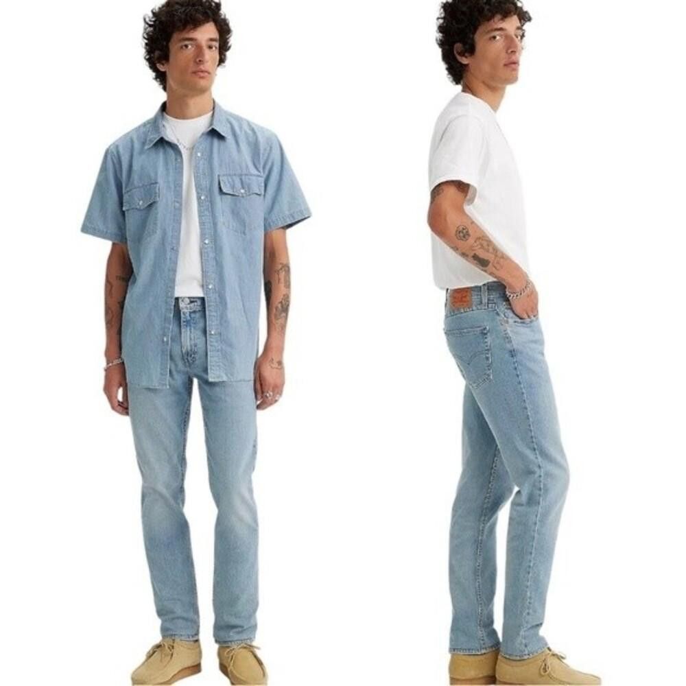Levi's Levi's Men's 510 Skinny Fit Stretch Jeans Light Blue 30x32 Size US 30 / EU 46 - 1 Thumbnail