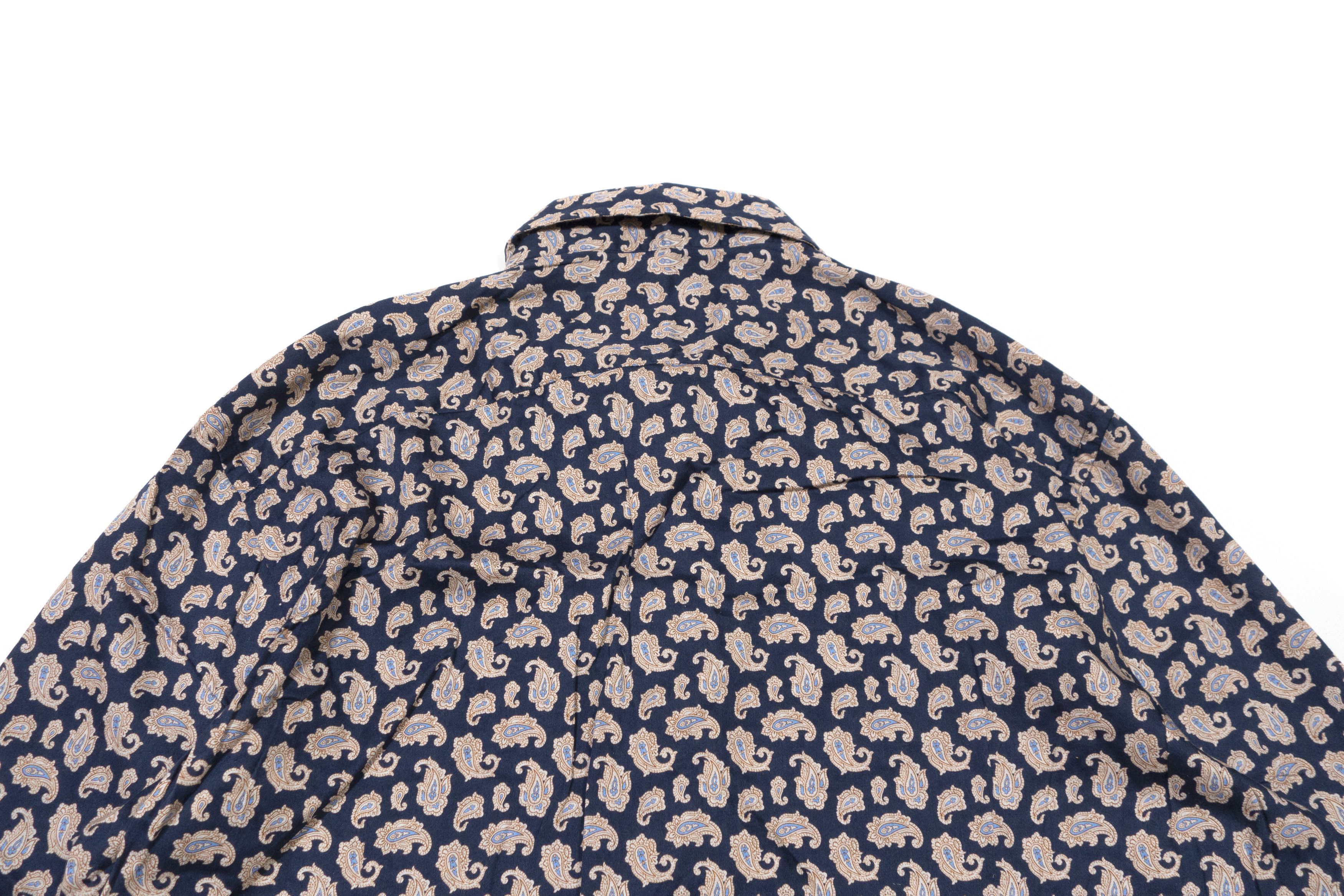 Etro Logo Paisley Dress Shirt Size US L / EU 52-54 / 3 - 4 Thumbnail