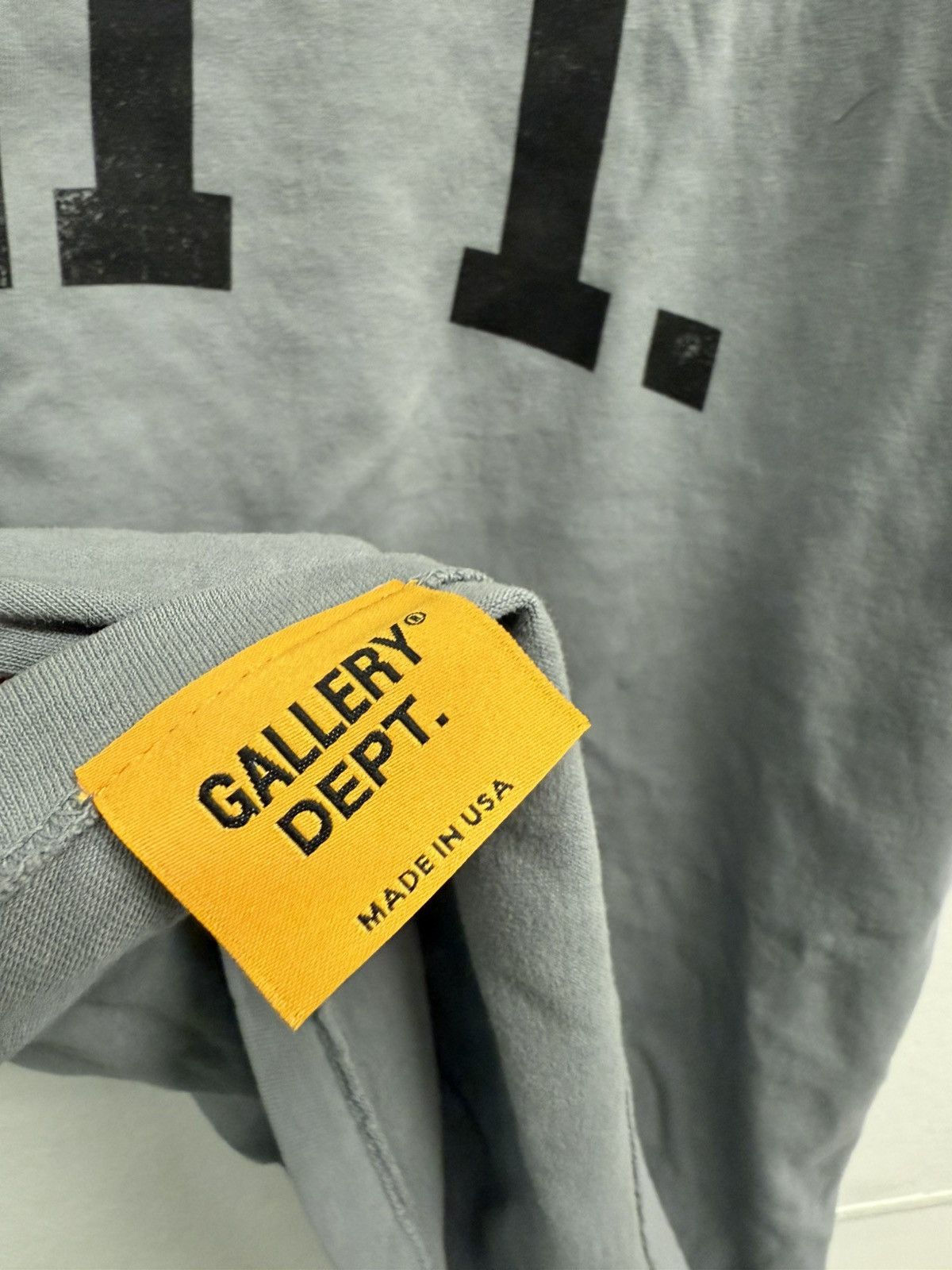 Gallery Dept. Grey boxing tee Size US M / EU 48-50 / 2 - 3 Thumbnail