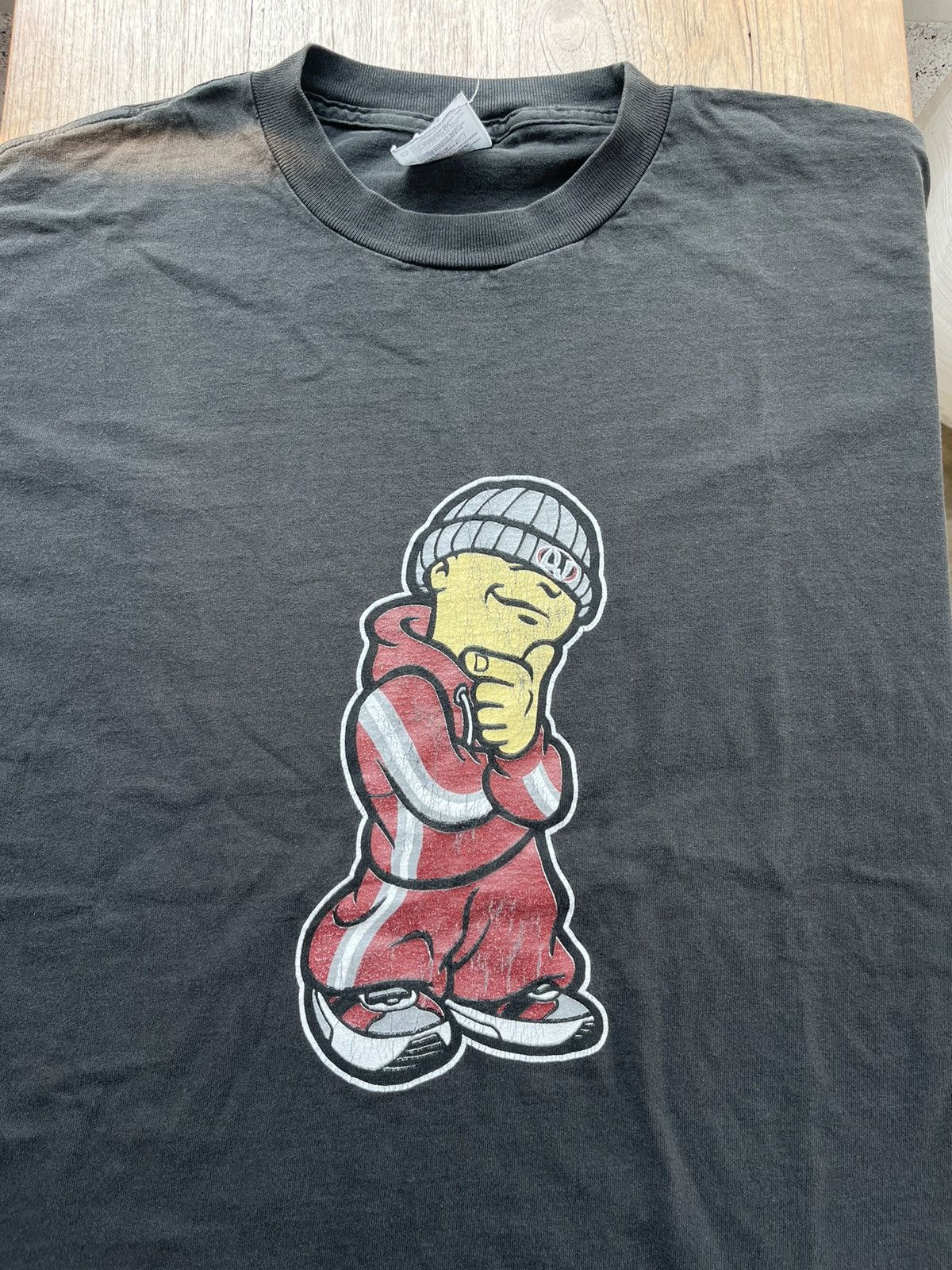 Band Tees × Vintage Vintage DJ Street Style Y2K Character 90’s Tshirt Size US XL / EU 56 / 4 - 4 Thumbnail
