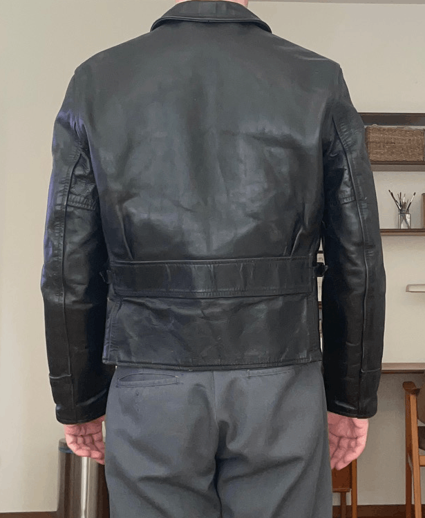 Aero Leathers Aero Leather half belt horsehide leather jacket Size US S / EU 44-46 / 1 - 7 Thumbnail