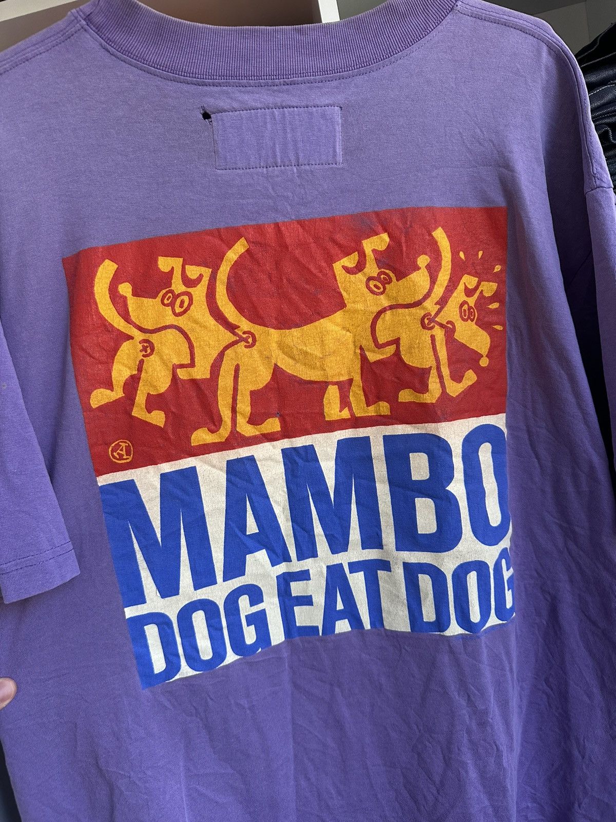 Mambo 🔥VINTAGE SURF STYLE 1990 MAMBO “DOG EAT DOG” T-SHIRT Size US L / EU 52-54 / 3 - 2 Thumbnail