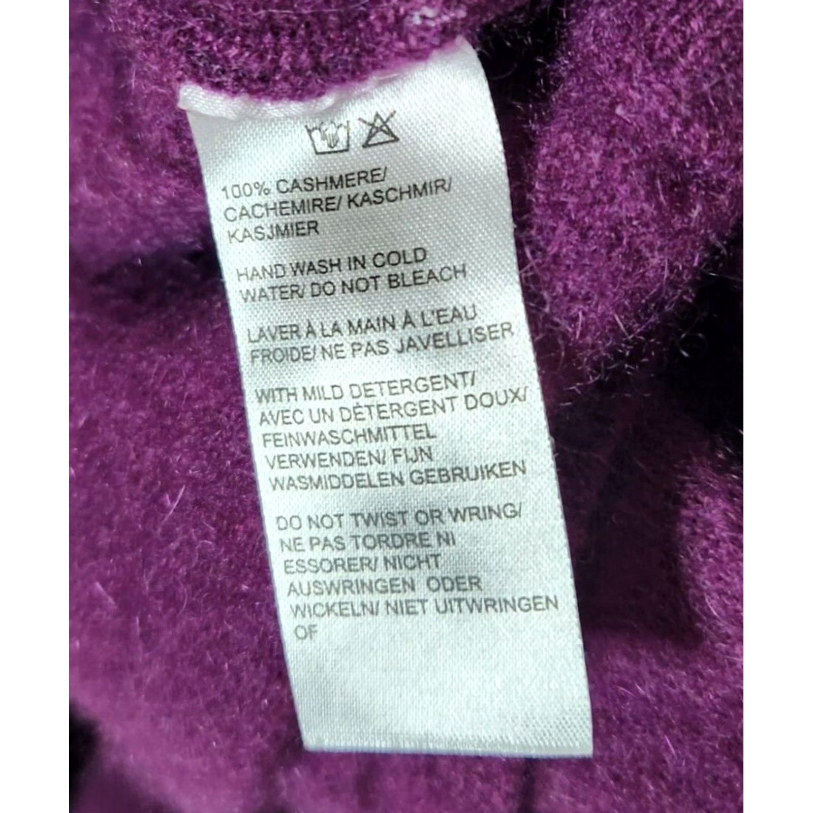 Saks Fifth Avenue Saks Fifth Avenue Womens XS 100% Cashmere Turtleneck Sweater Pullover Shirt Pullover Size XS / US 0-2 / IT 36-38 - 5 Thumbnail
