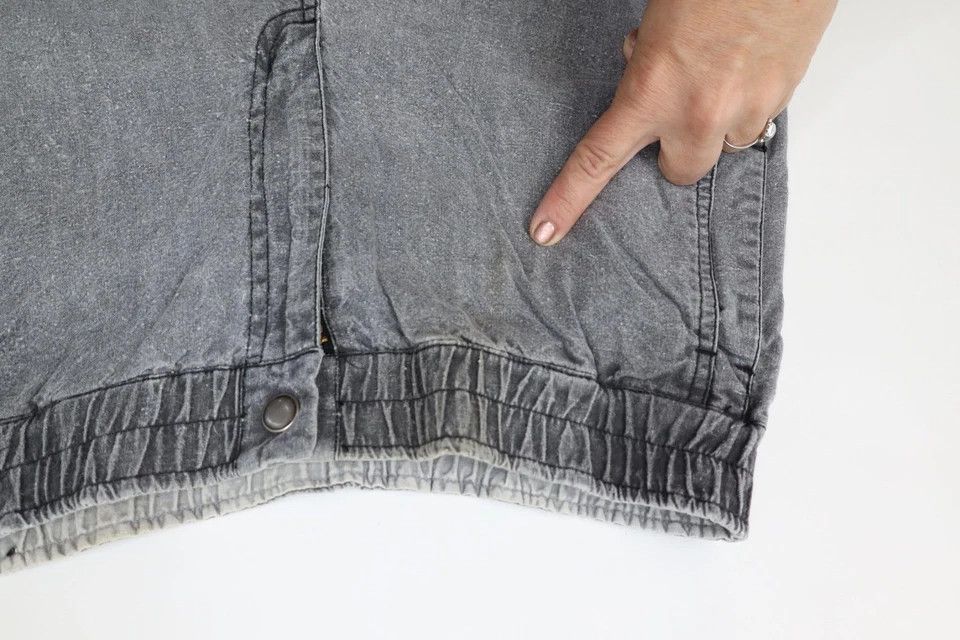 Vintage Vintage 80s Streetwear Tapered Parachute Cargo Pants Gray Size US 30 / EU 46 - 8 Thumbnail