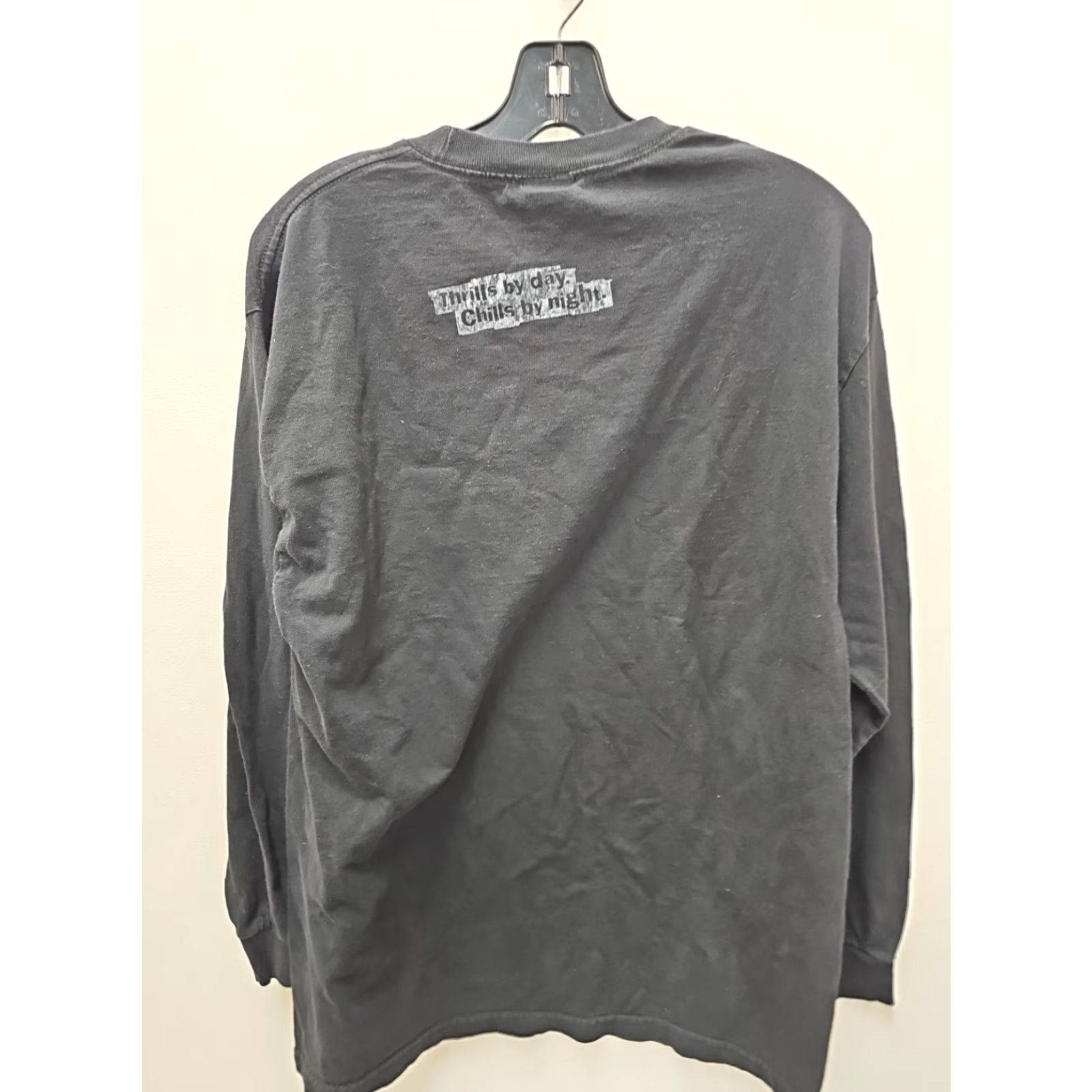 Vintage VINTAGE Fright Fest Long Sleeve Shirt Men L Black Halloween Six Flags Fright Fest Shirt Hoodie Men L Black Size US L / EU 52-54 / 3 - 4 Thumbnail