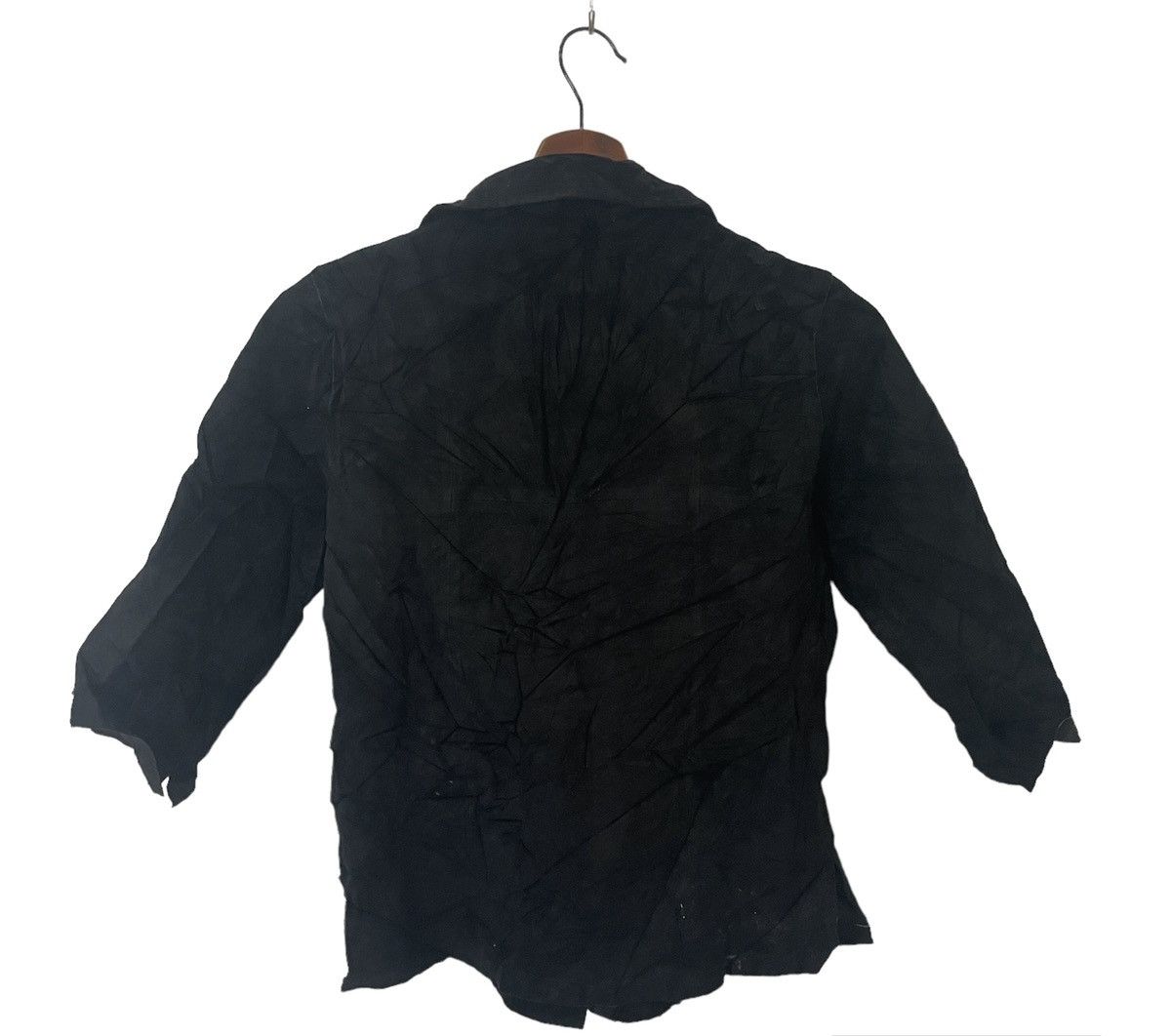 Yohji Yamamoto Vintage Wxyz Workshop By Yohji Yamamoto Leather Jacket Size S / US 4 / IT 40 - 8 Thumbnail