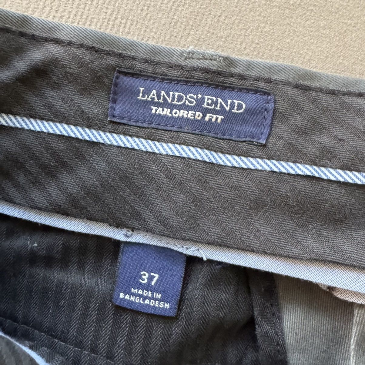 Lands' End Lands End No Iron Tailored Chino Pants Size US 37 - 4 Thumbnail